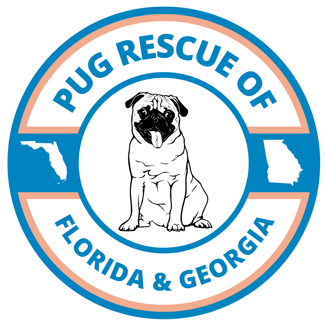 Pug Rescue of Florida Inc. Logo