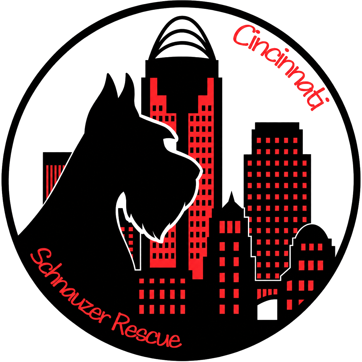 Schnauzer Rescue Cincinnati Logo