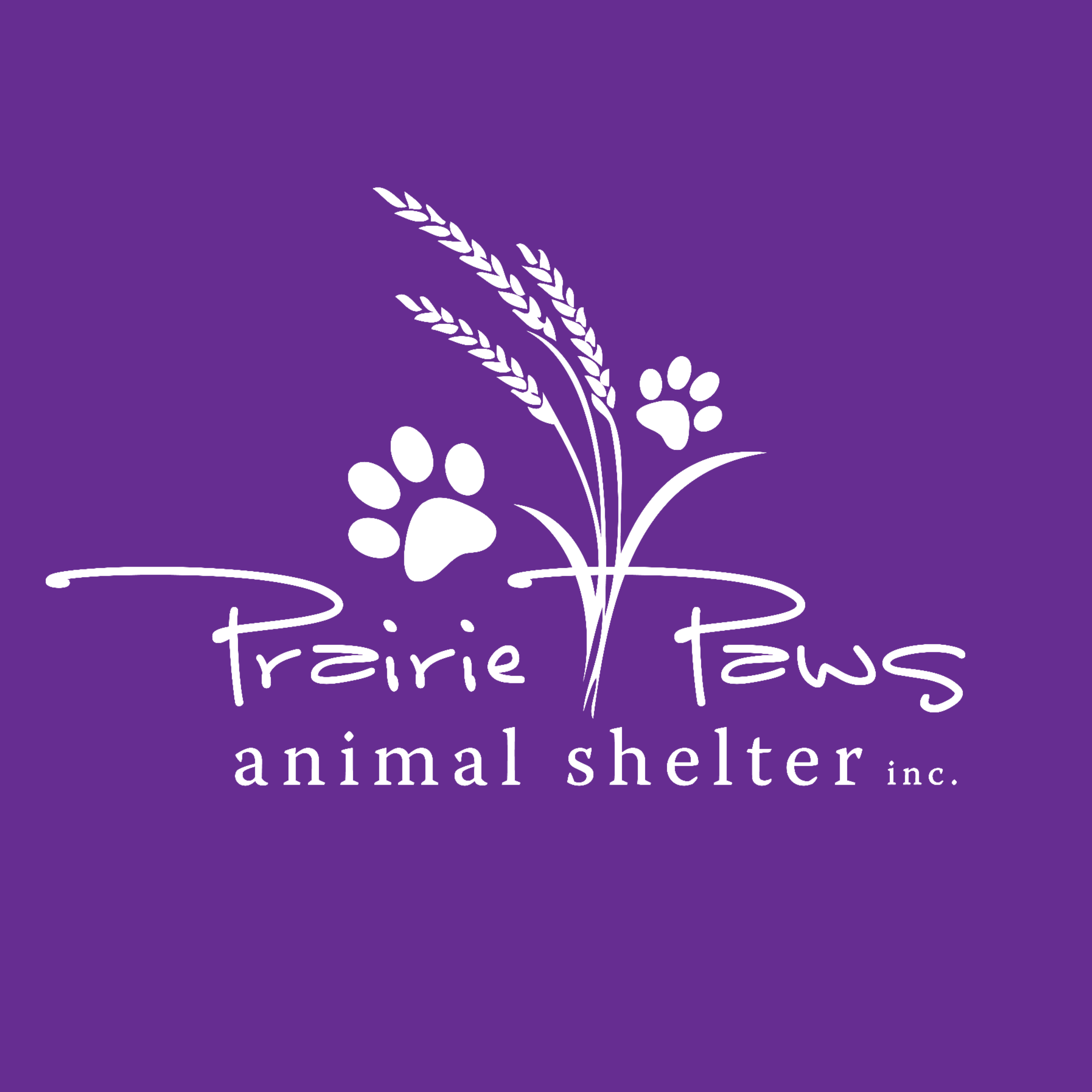 Prairie Paws Animal Shelter Logo