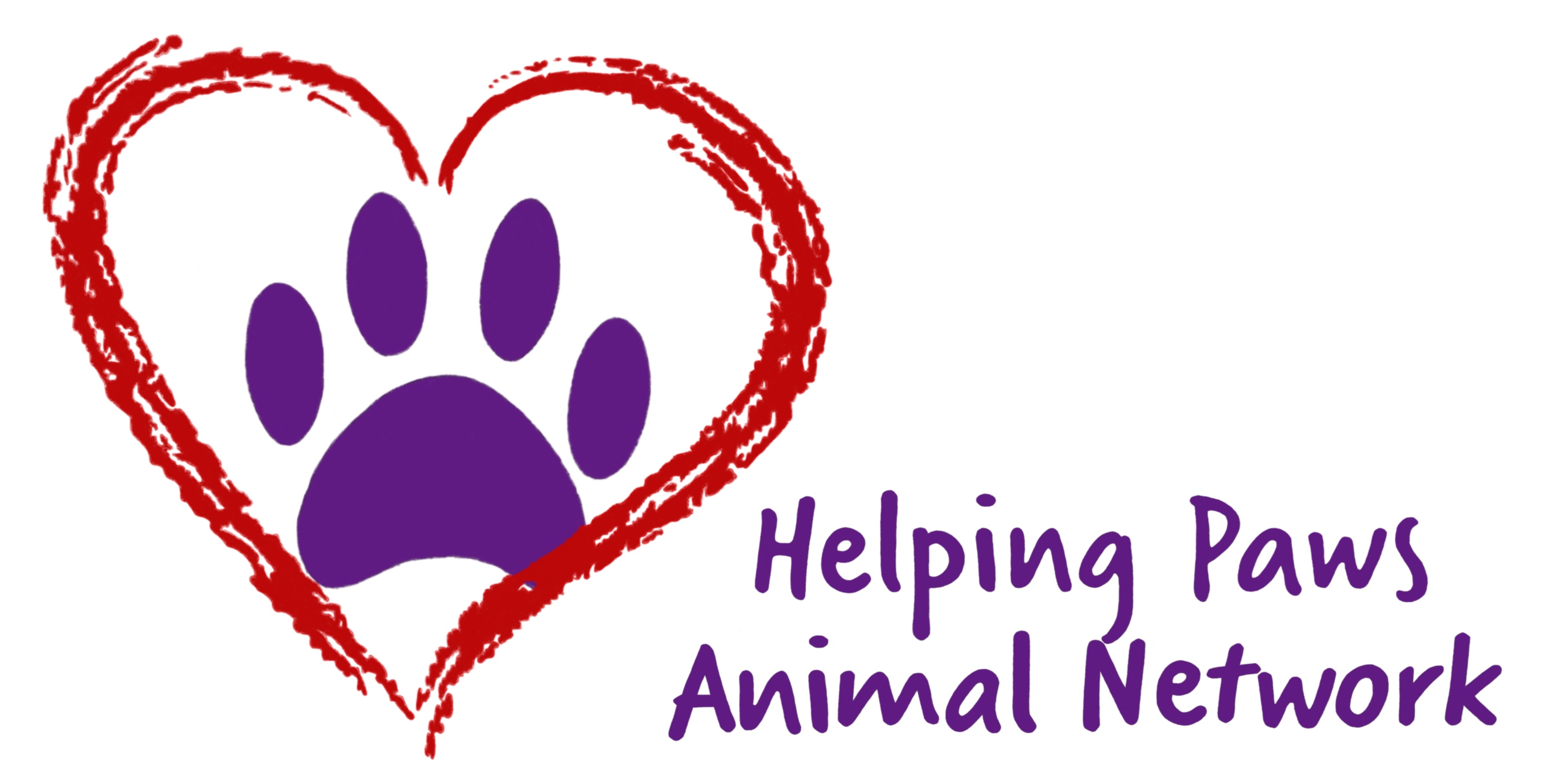 Helping Paws Animal Network Logo