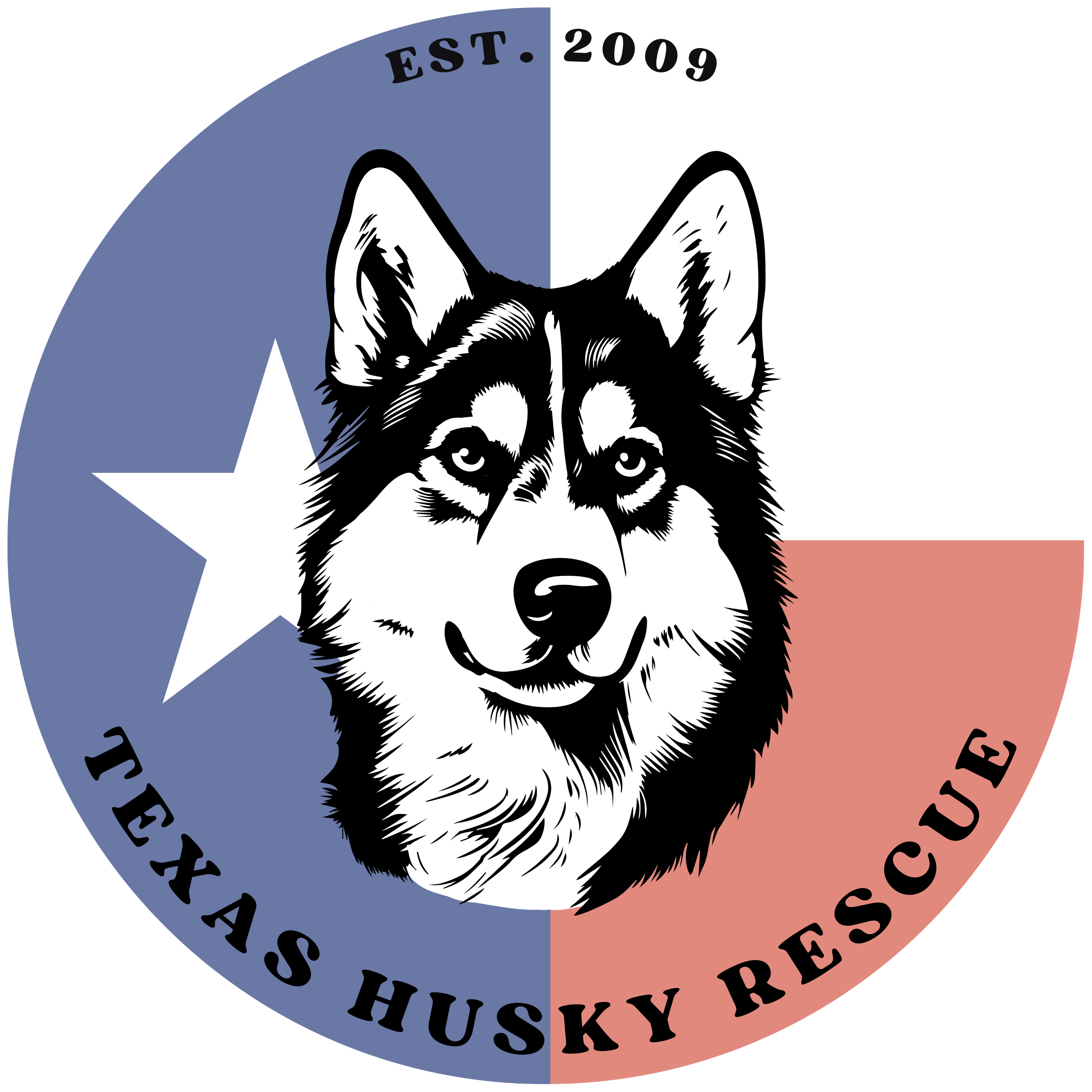 Texas Husky Rescue Inc Logo