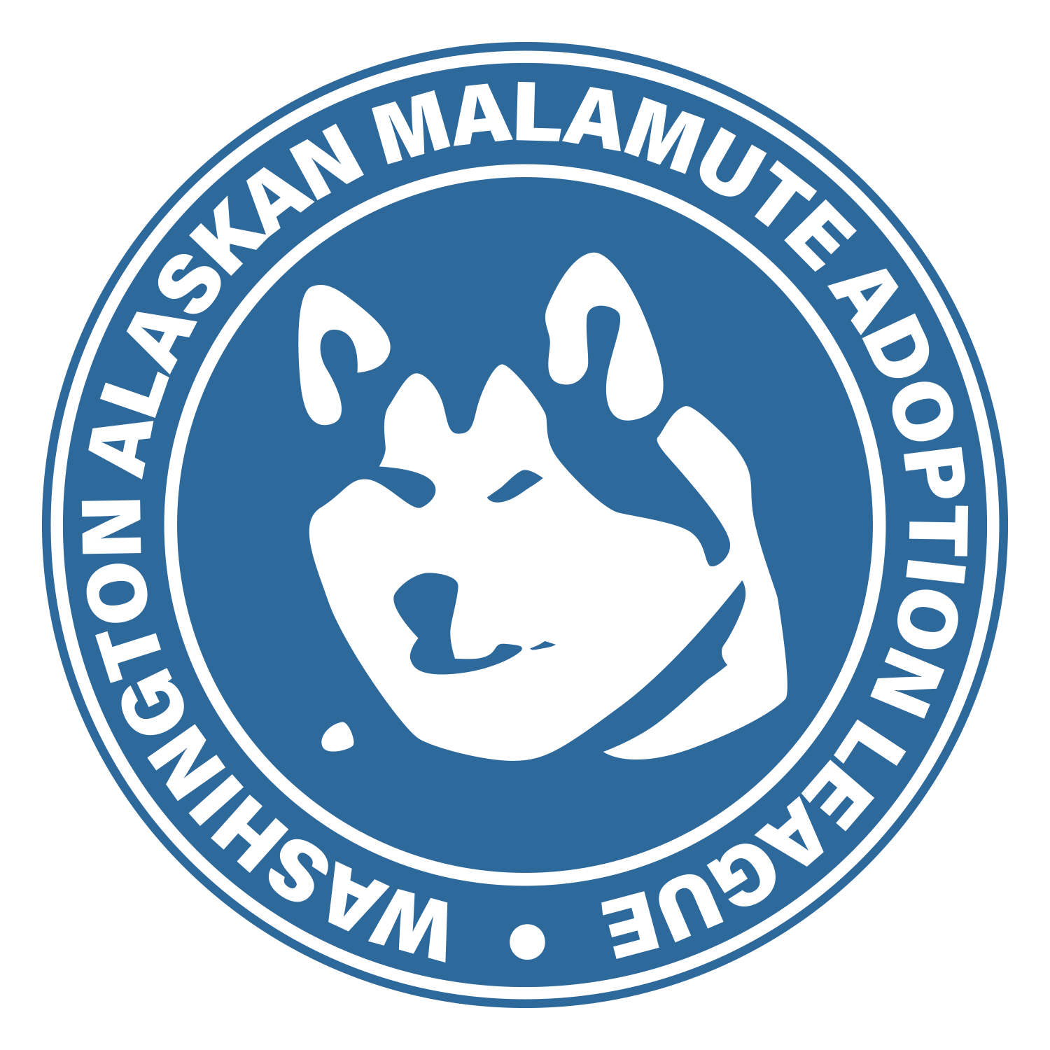 Washington Alaskan Malamute Adoption League Logo