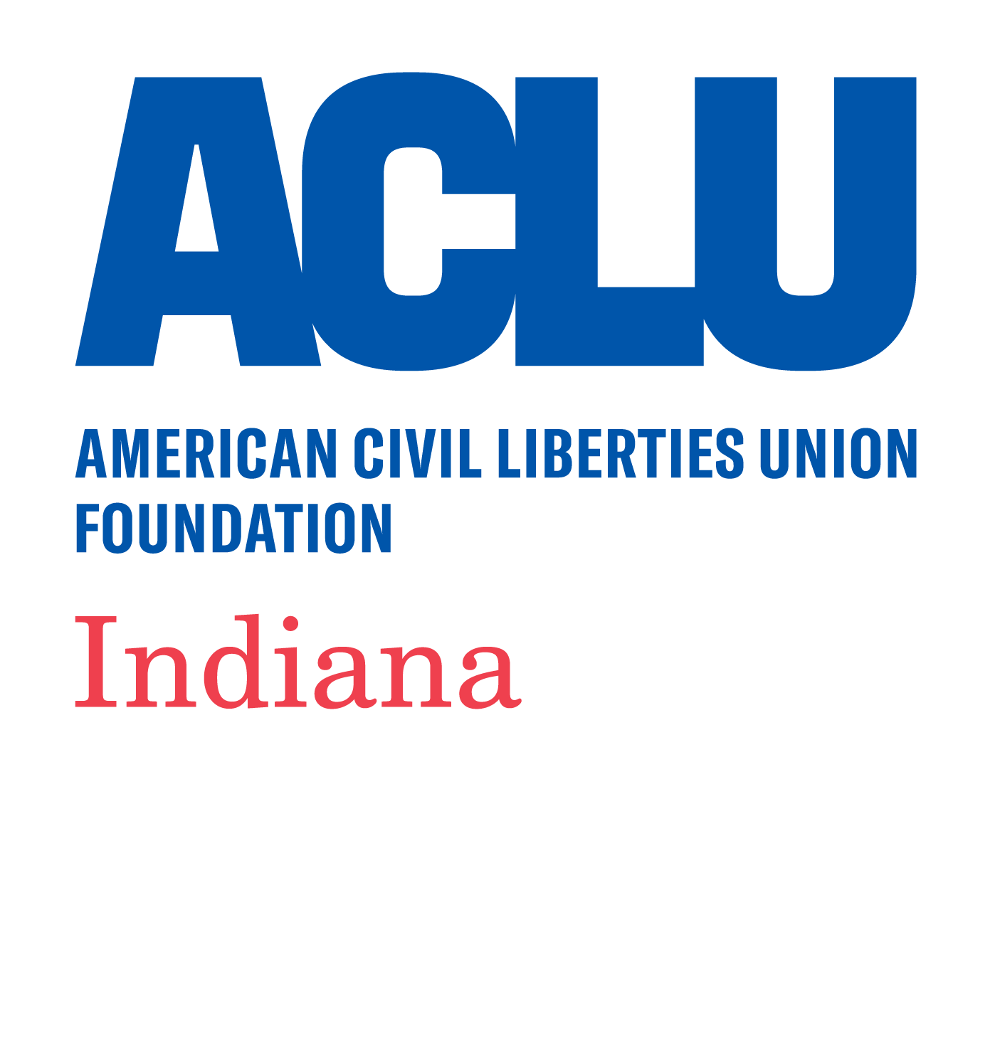 American Civil Liberties Union of Indiana Logo