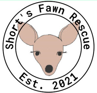 Shorts Fawn Rescue Logo
