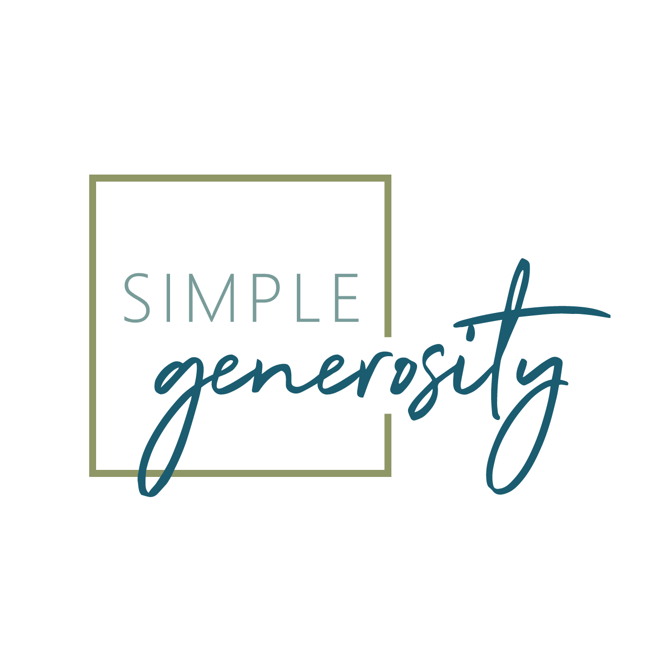 Simple Generosity Logo