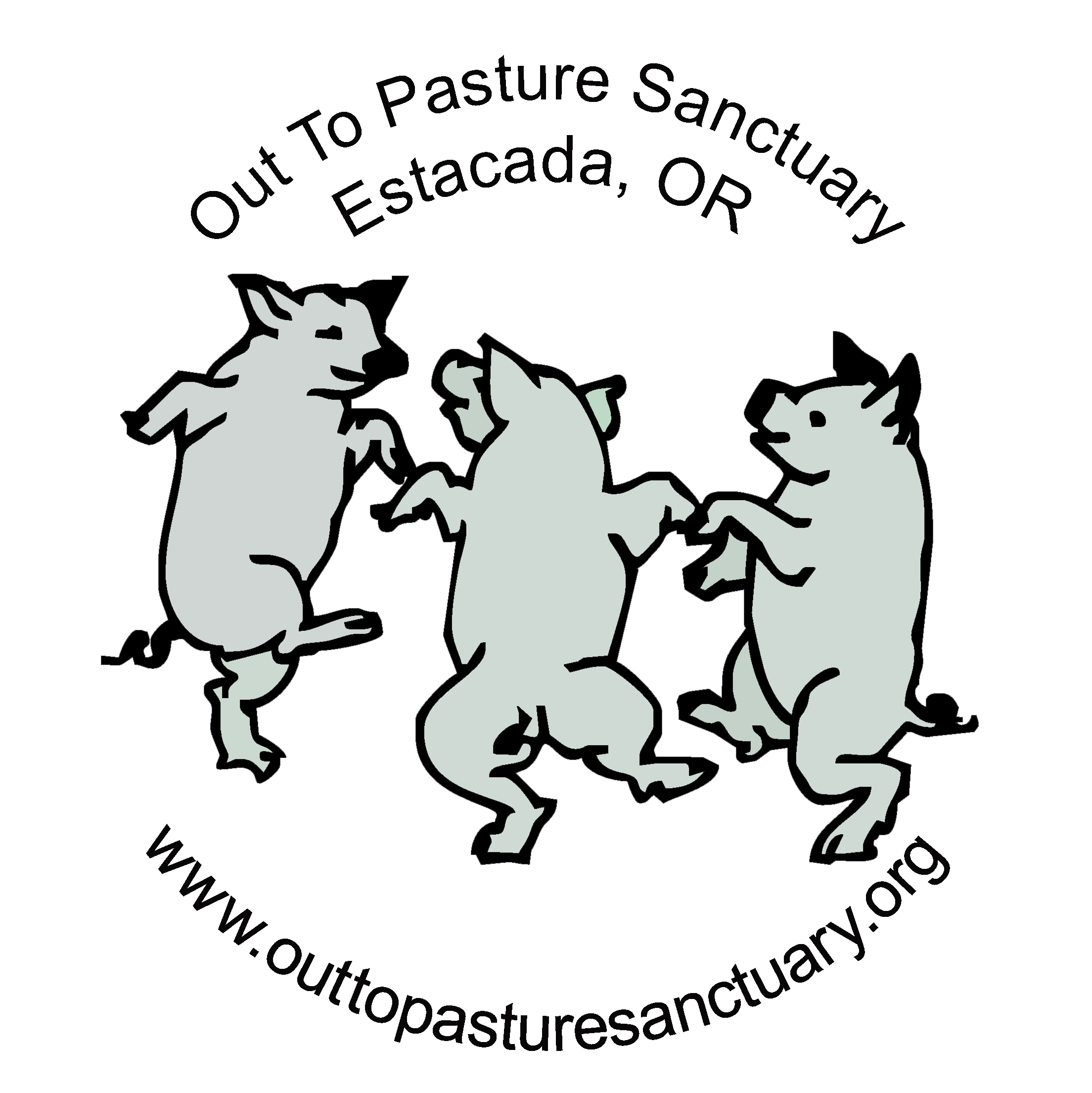 Out To Pasture Animal Sanctuary Logo