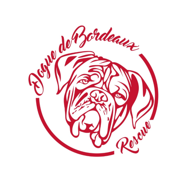 Dogue De Bordeaux Rescue Logo