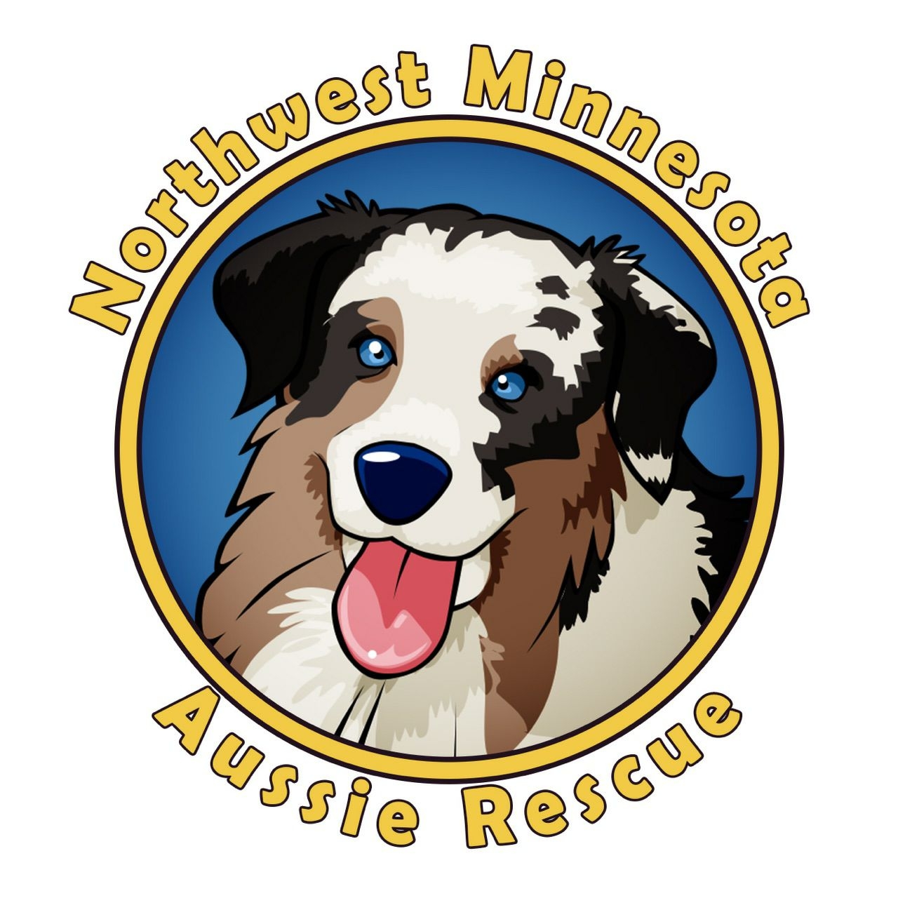 Northwest Minnesota Aussie Rescue Logo