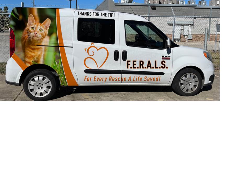 FERALS - For Every Rescue A Life Saved / Melissa Lincoln Logo