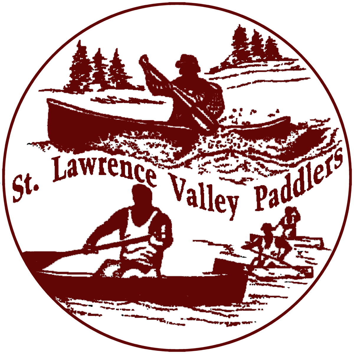 St Lawrence Valley Paddlers Inc Logo