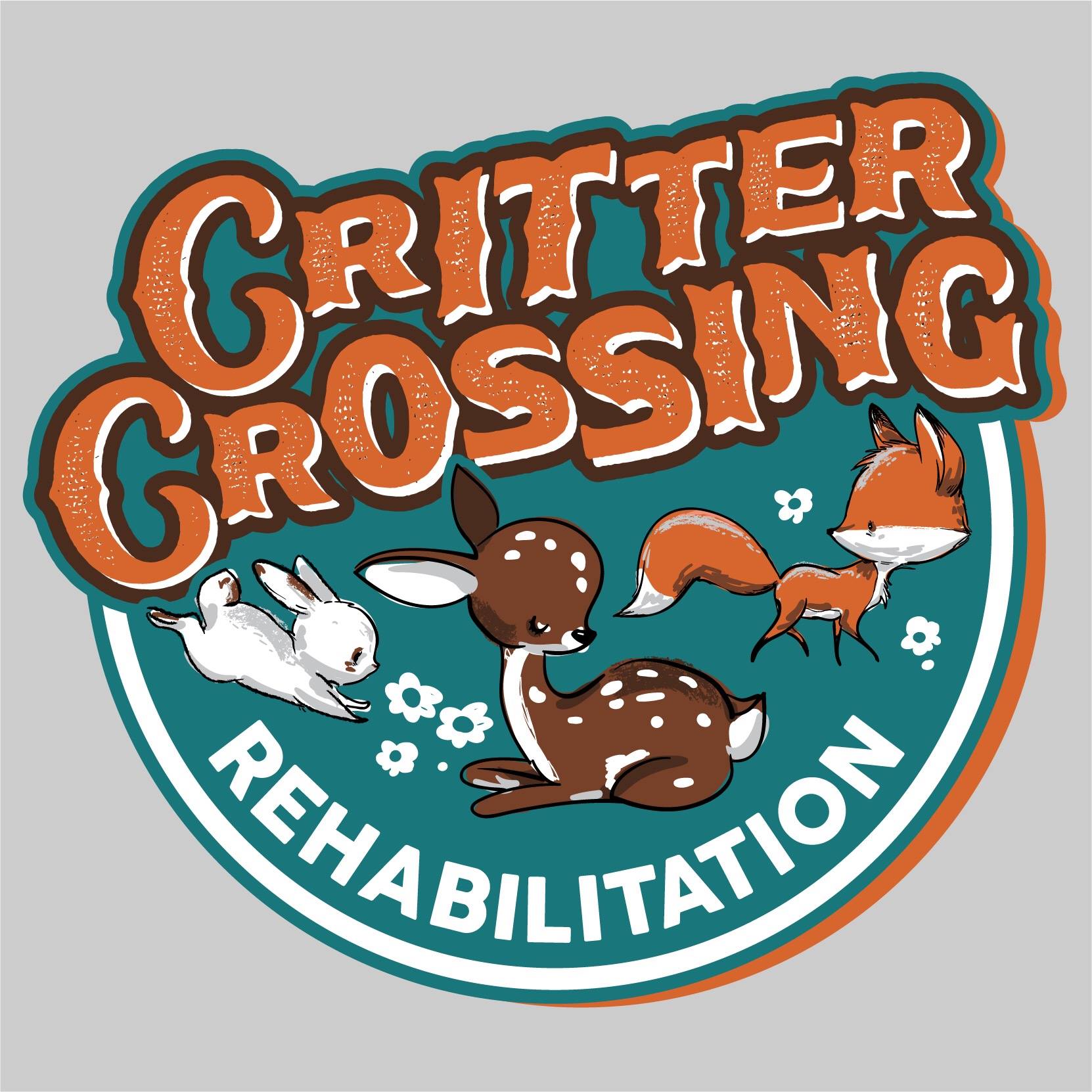 Critter Crossing Rehabilitation Logo