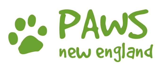 Paws New England Logo