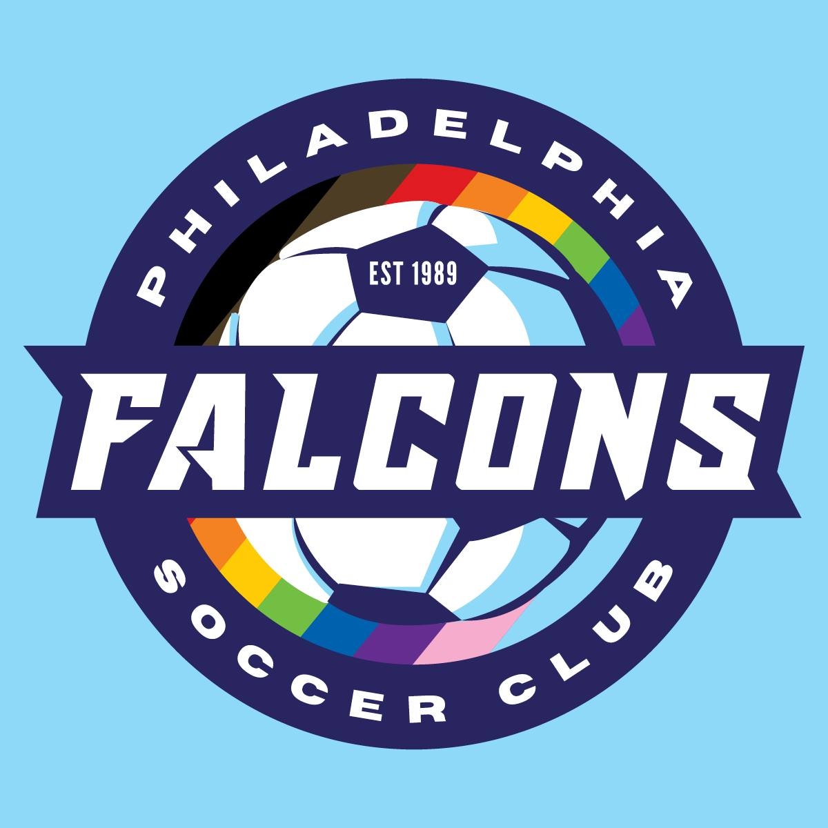 Philadelphia Falcon Soccer Club Logo