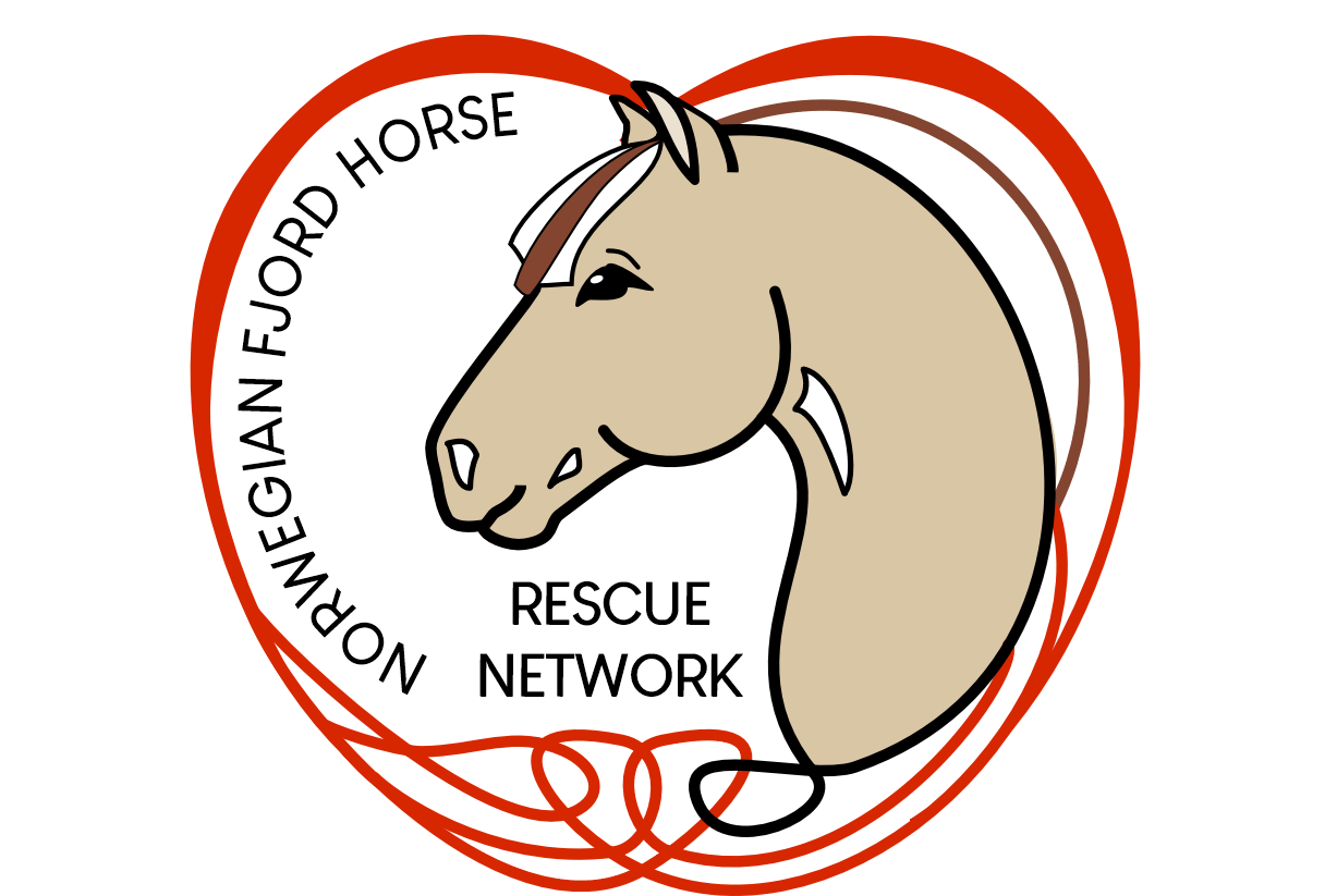 Norwegian Fjord Horse Rescue Network Logo
