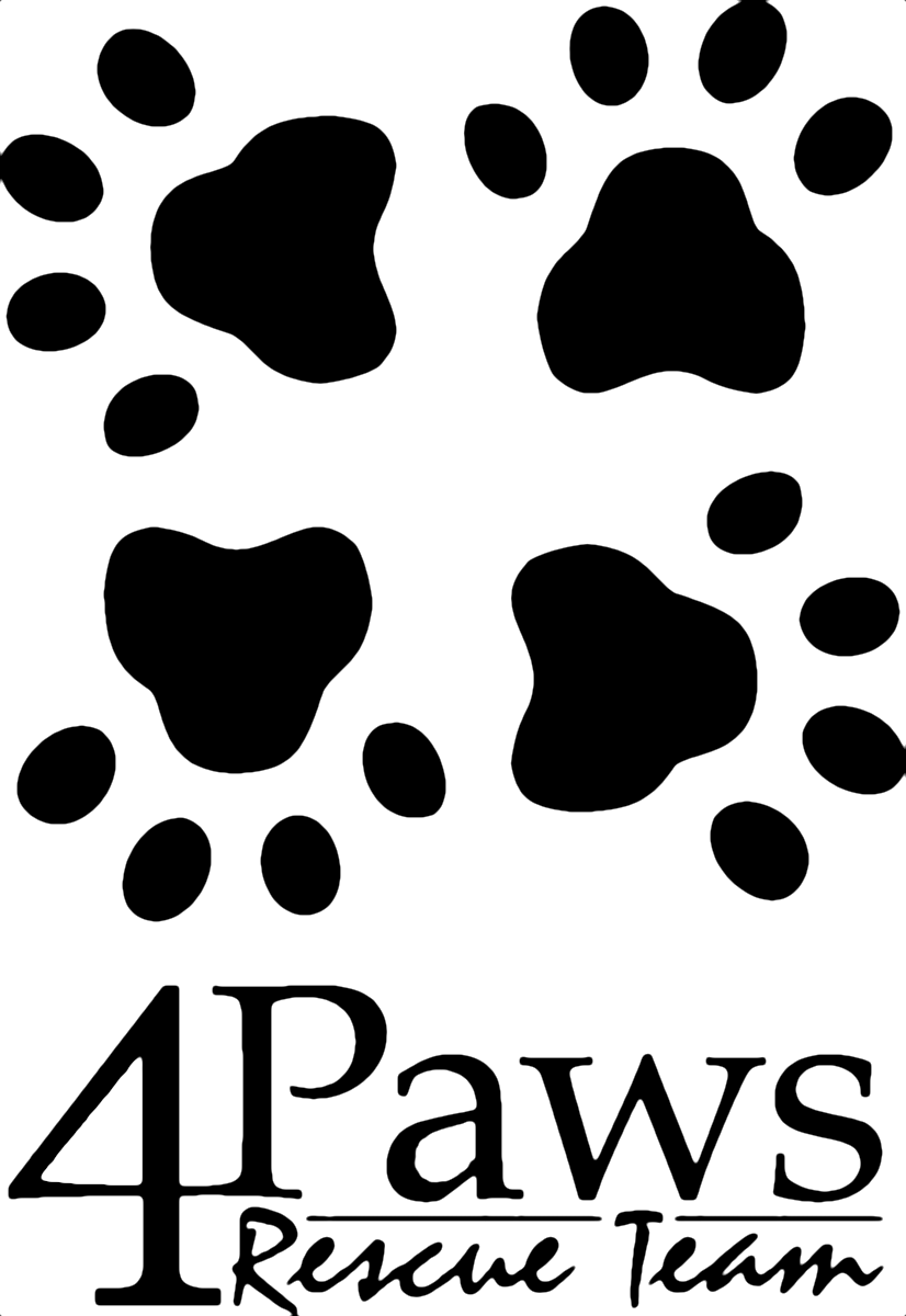 4 Paws Rescue Team Logo