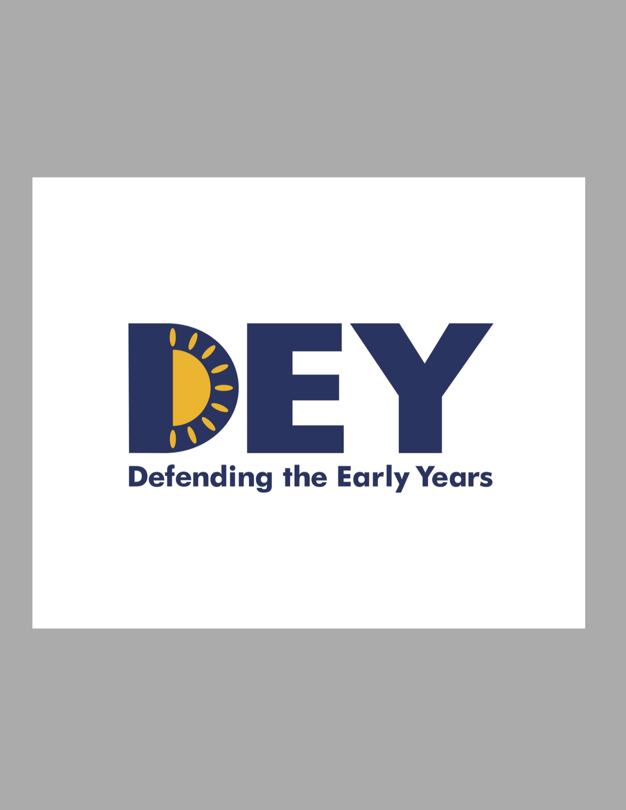 Defending the Early Years Inc. Logo