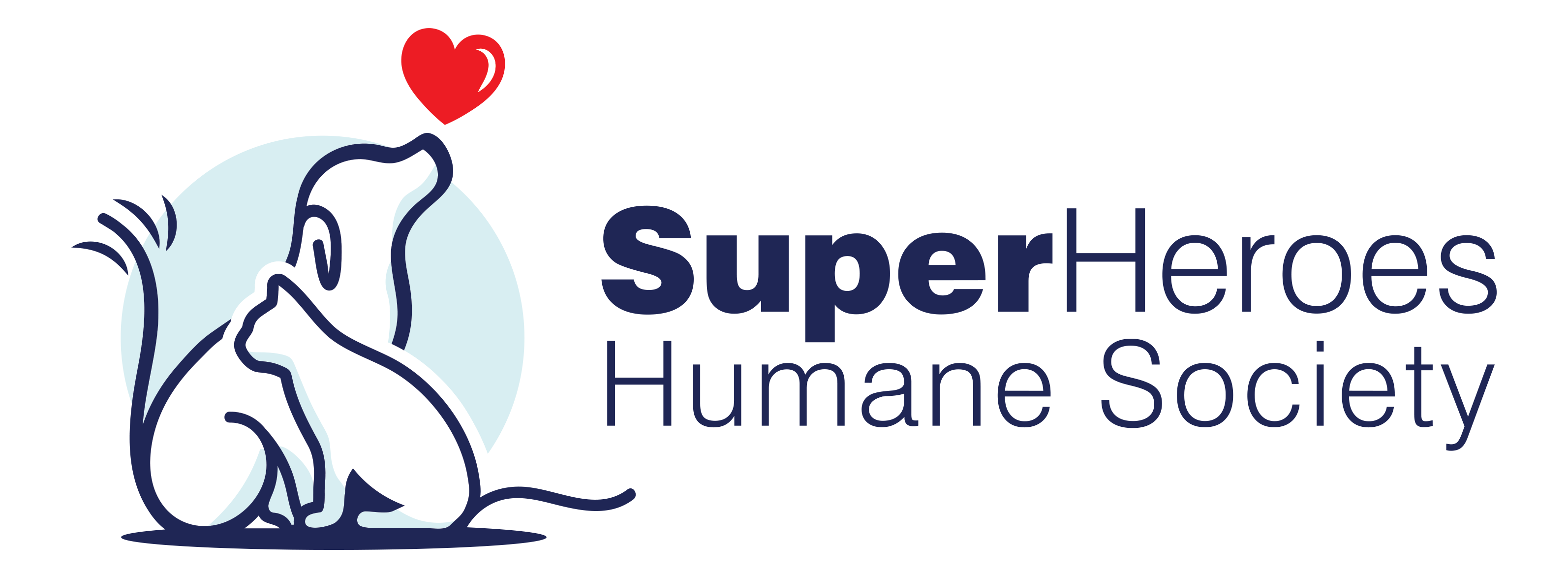 Super Heroes in Ripped Jeans, Inc. (dba Super Heroes Humane Society) Logo