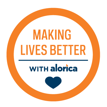 Making Lives Better With Alorica Logo