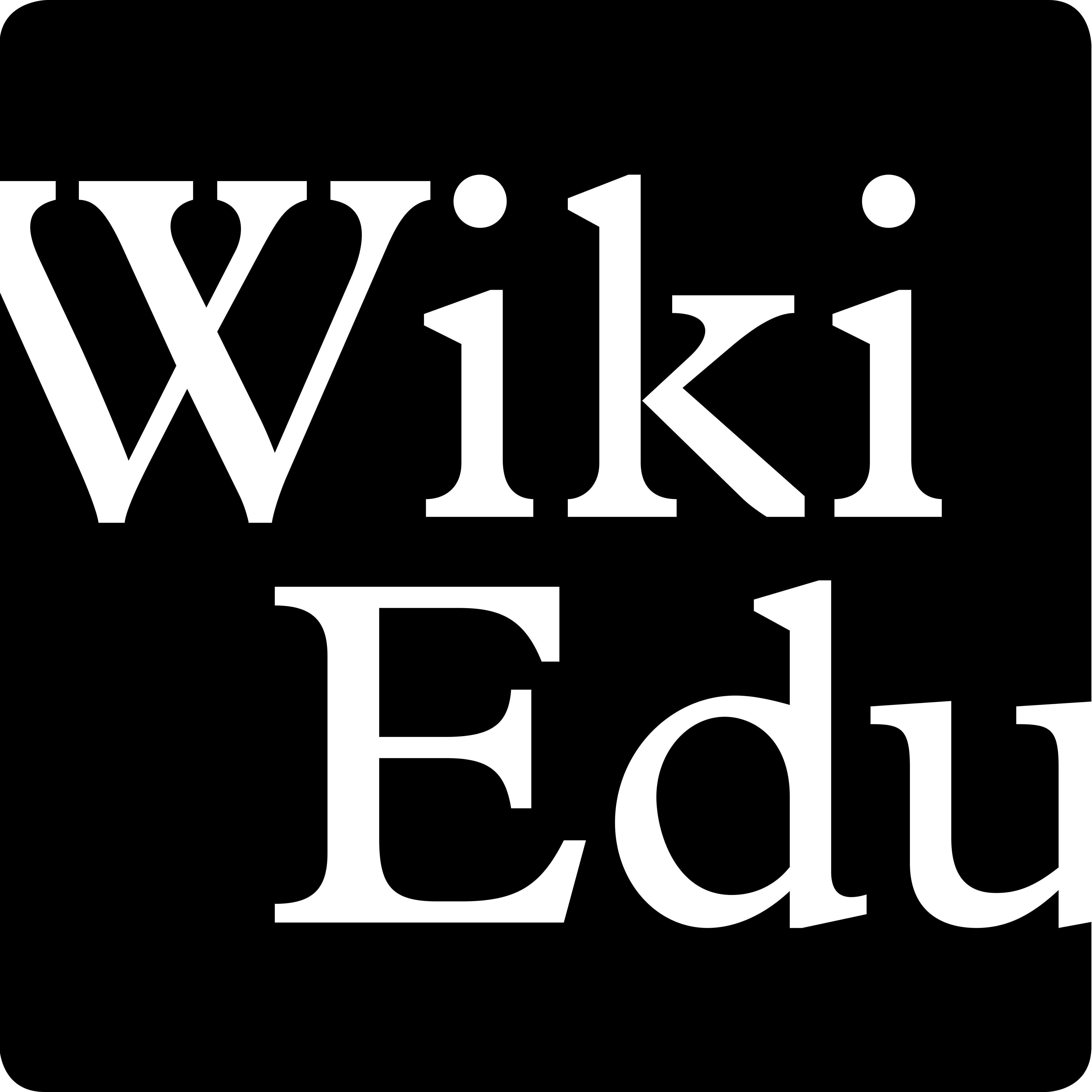 Wiki Education Foundation Logo
