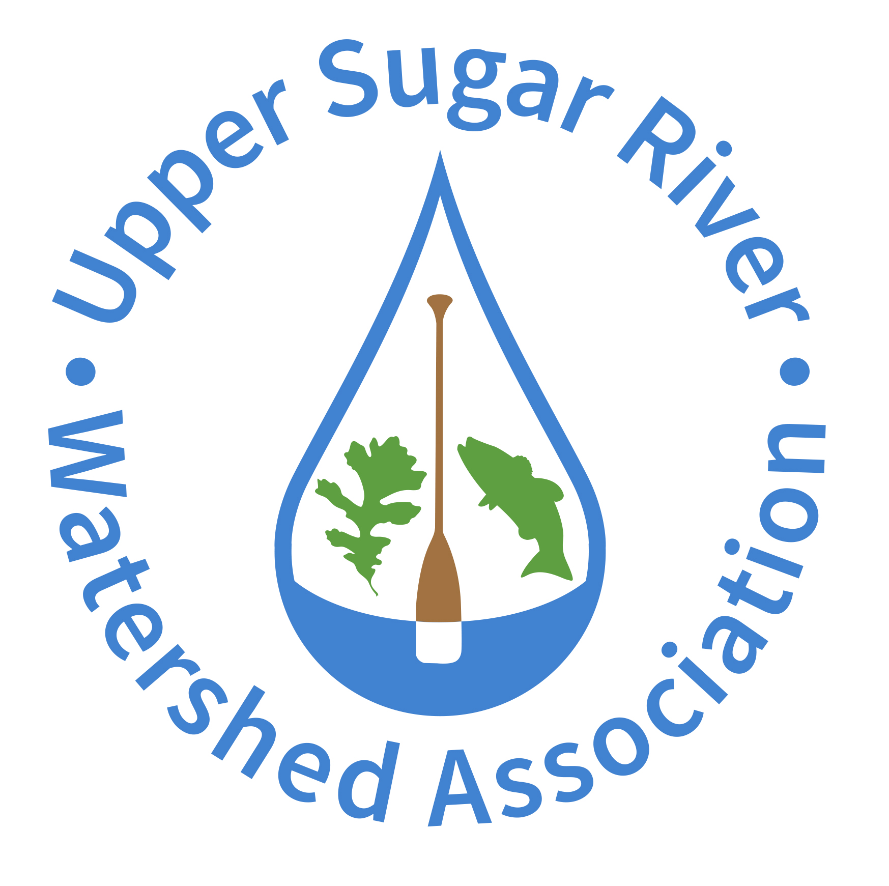 Upper Sugar River Watershed Association Logo