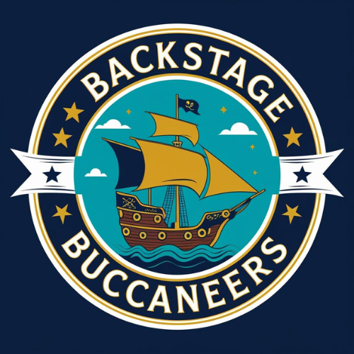 Backstage Buccaneers Booster Club Logo