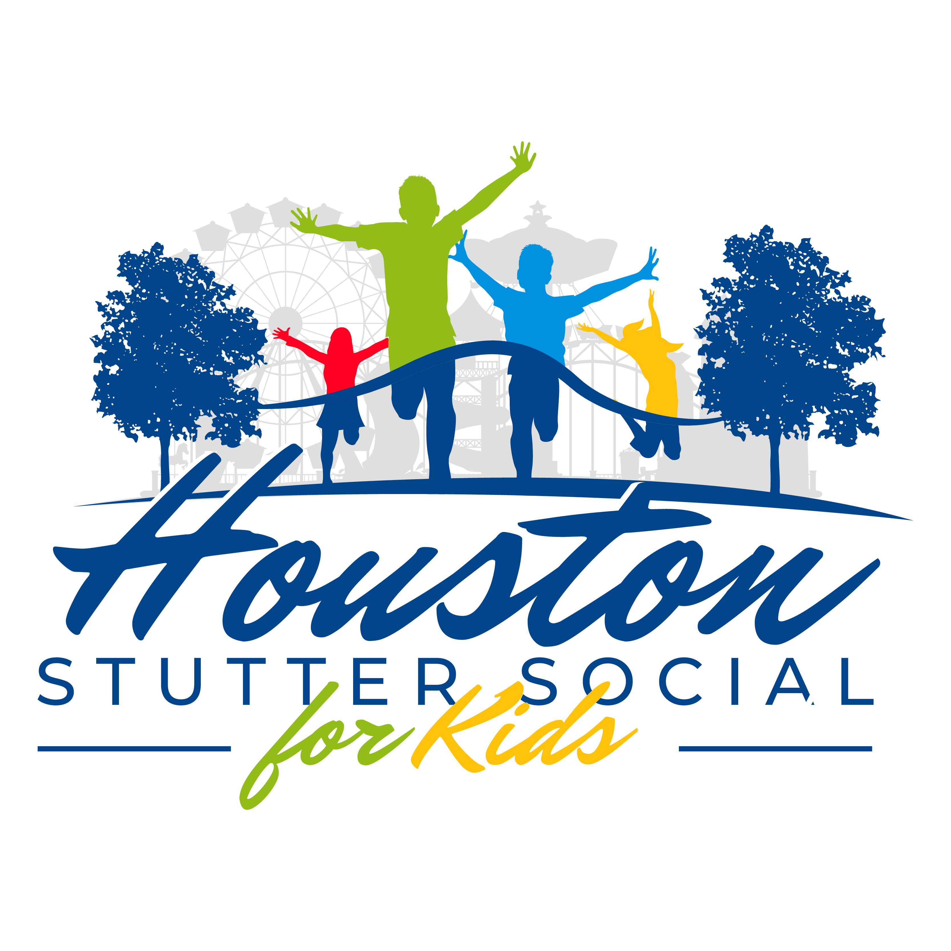 Houston Stutter Social For Kids Inc Logo