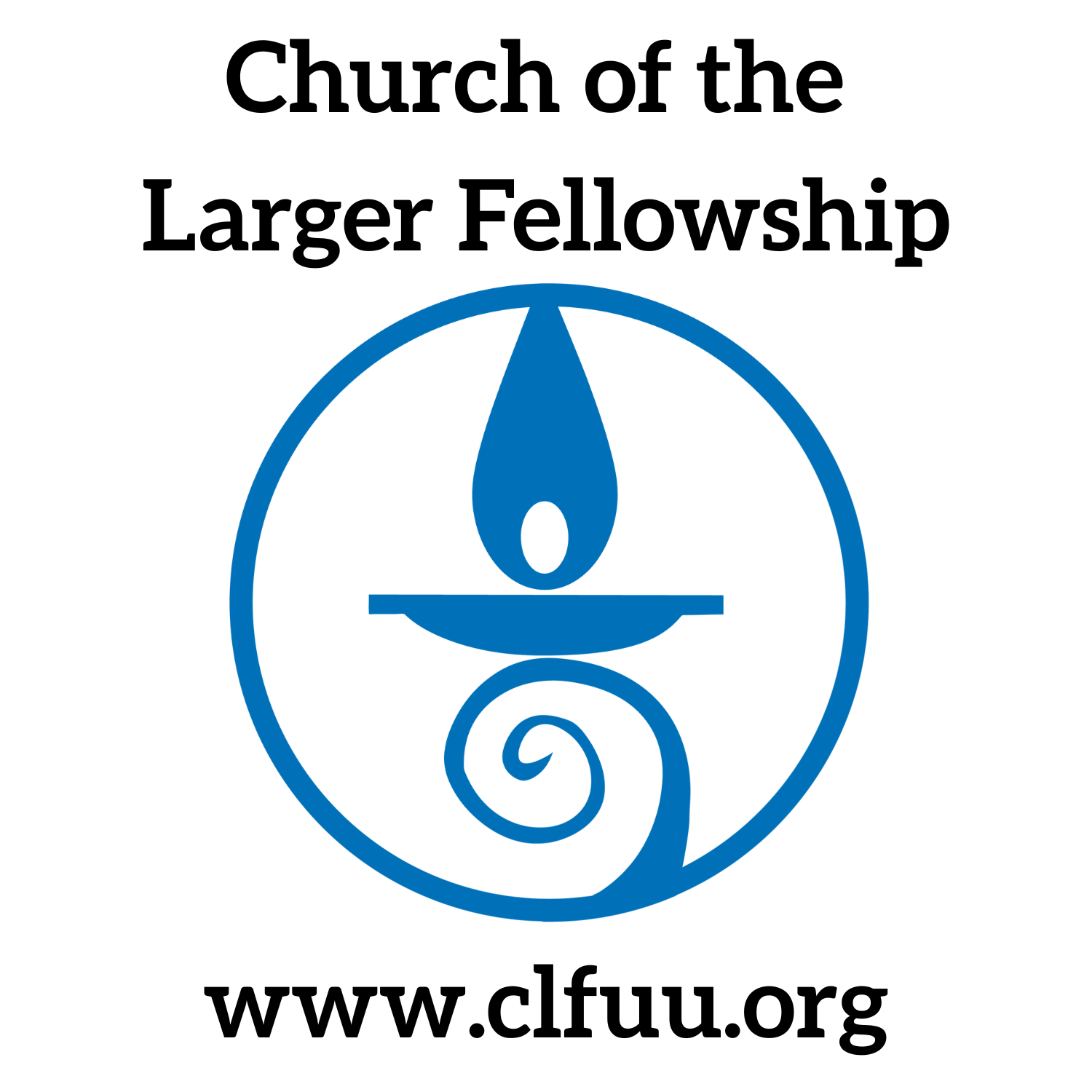 The Church of the Larger Fellowship Unitarian Universalist Logo