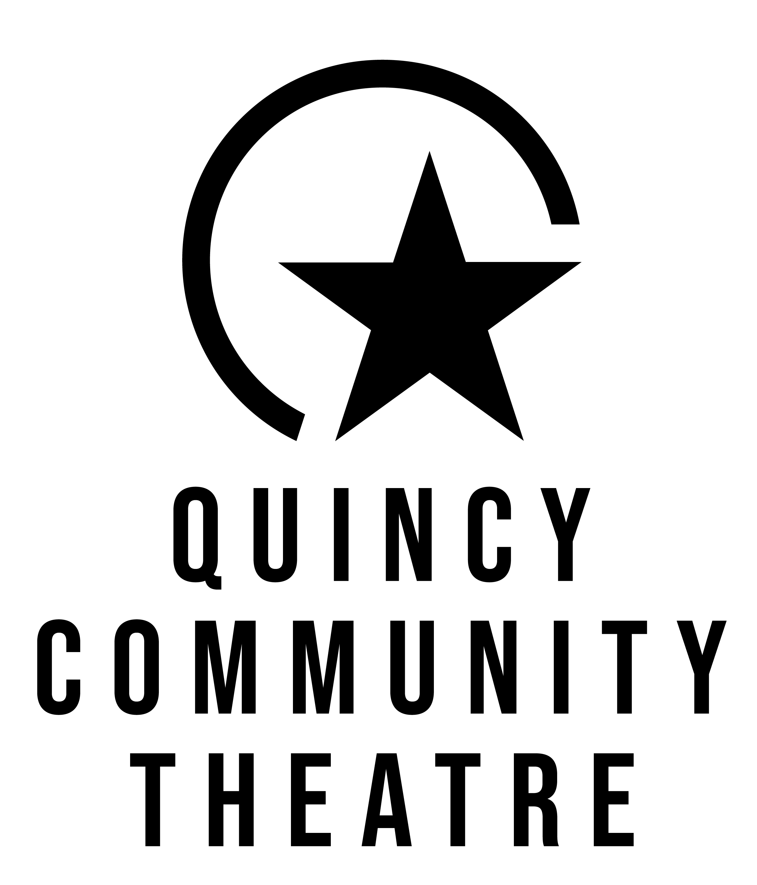 Quincy Community Theatre Logo