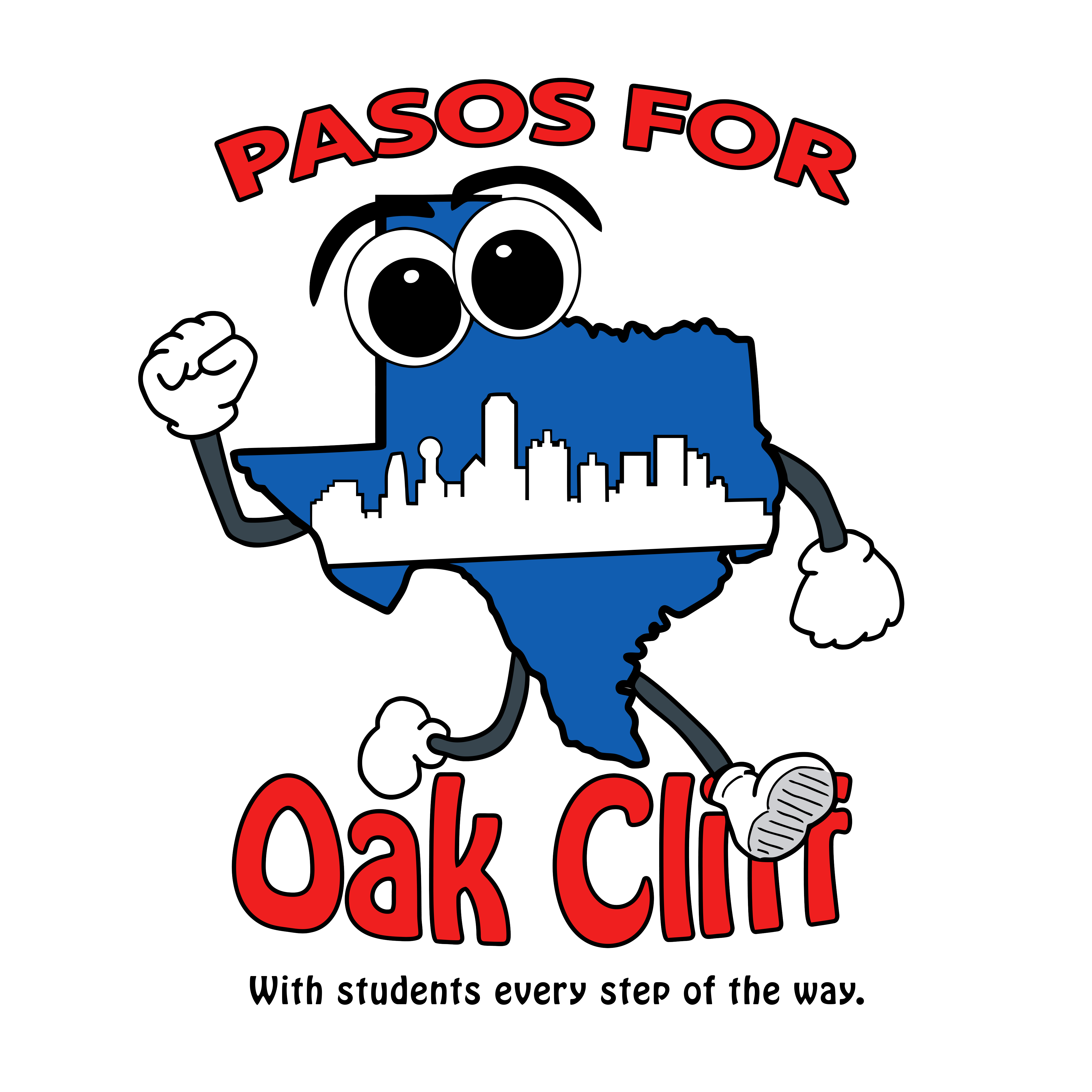 Pasos for Oak Cliff Logo