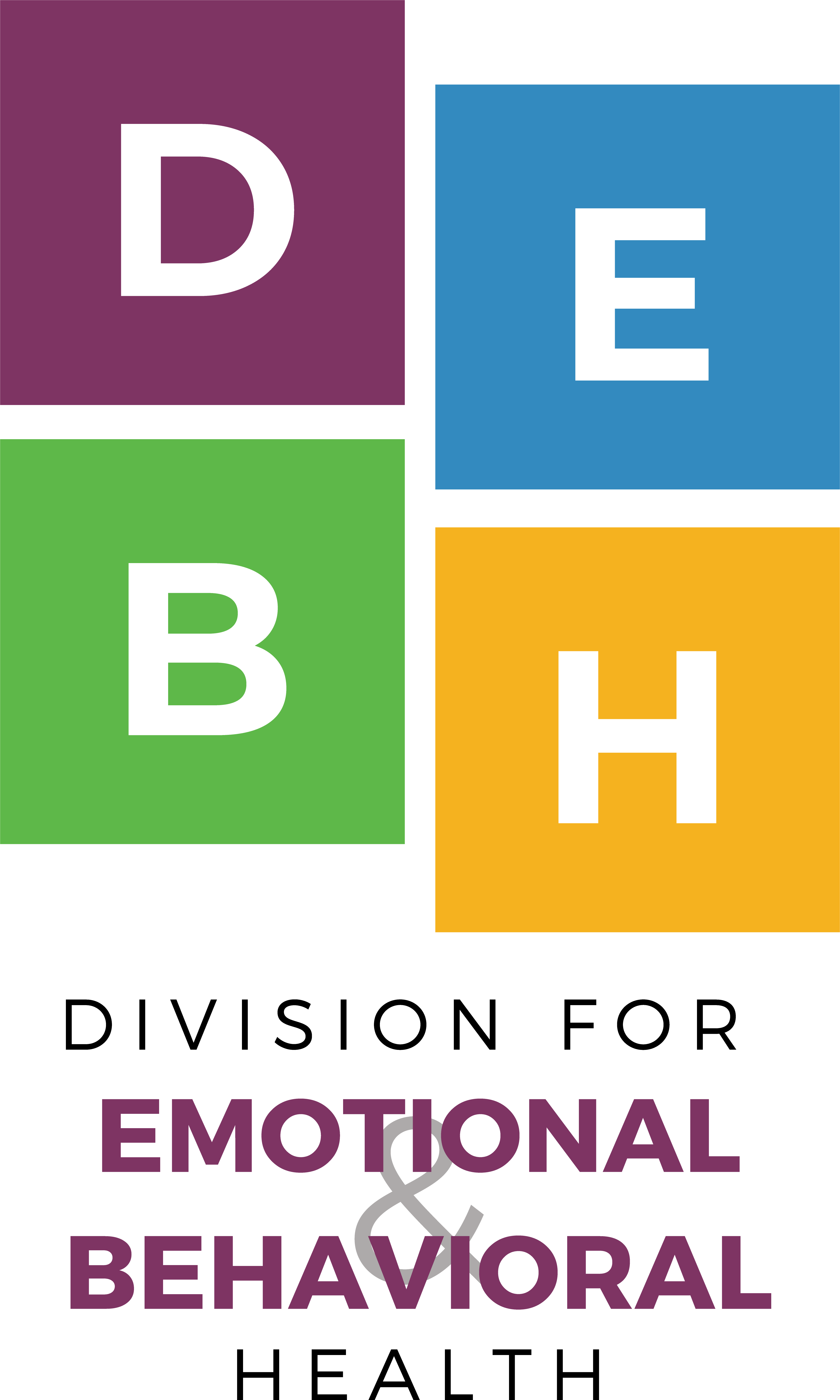 Division of Emotional and Behavioral Health (DEBH) Logo