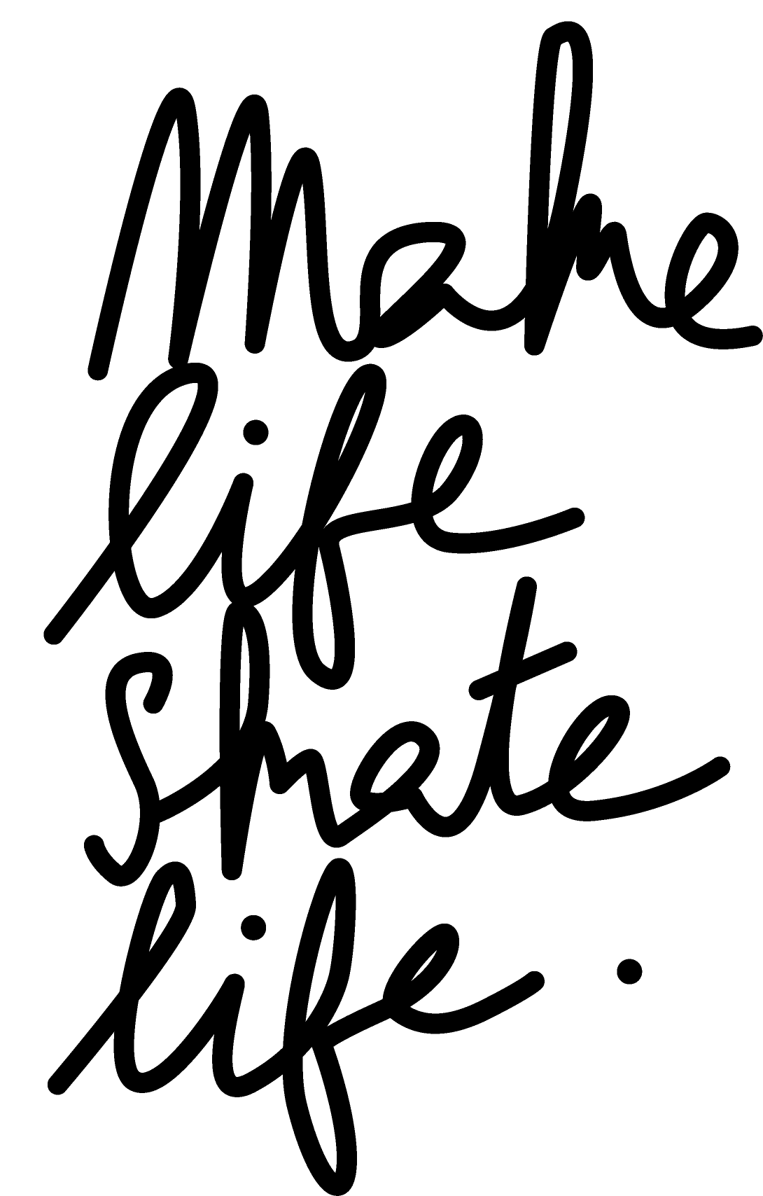 Make Life Skate Life Logo