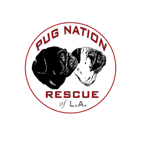 Pug Nation Rescue Of Los Angeles Logo