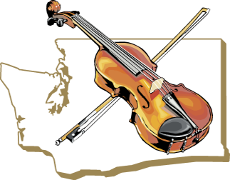 Washington Old Time Fiddlers Association Logo