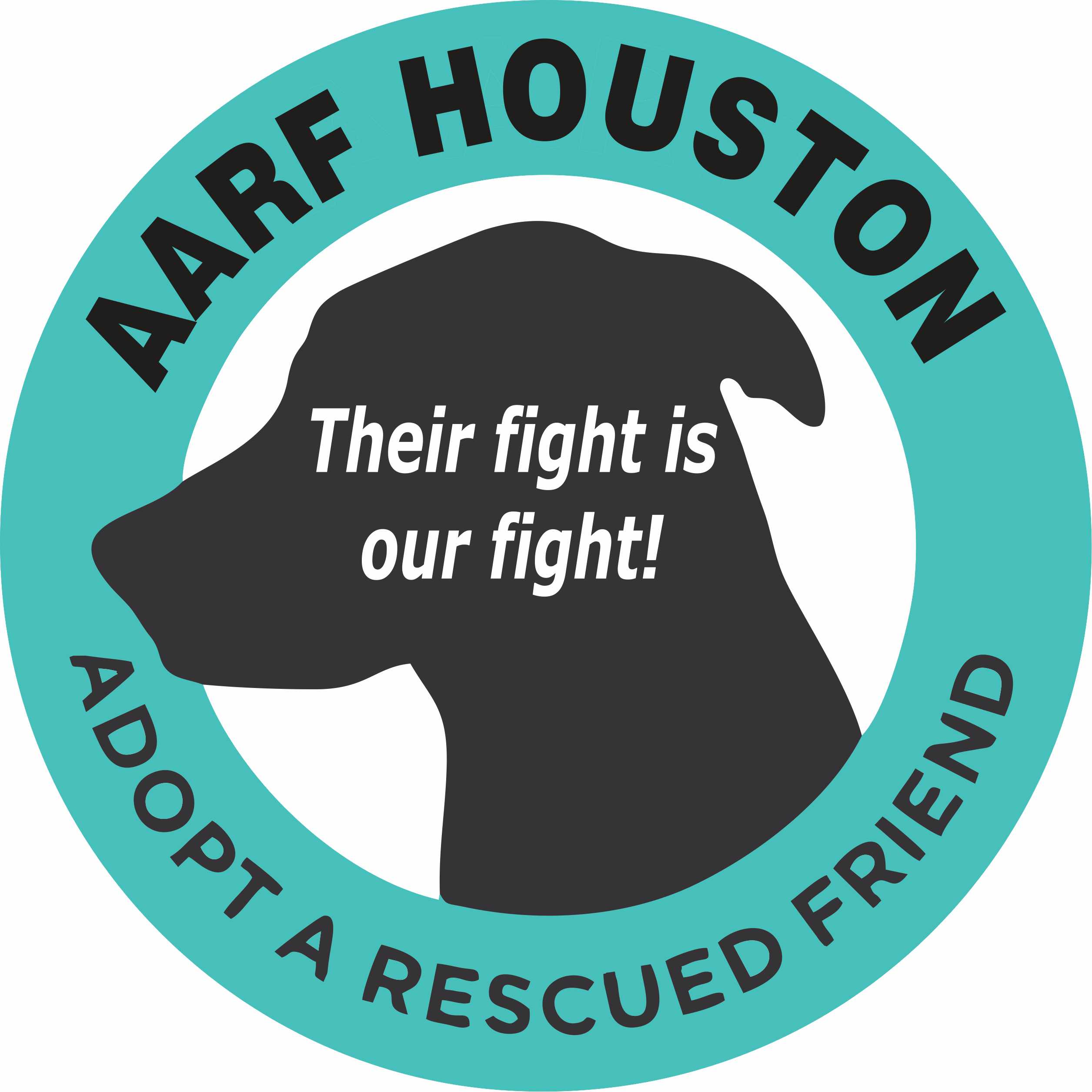 Adopt A Rescued Friend Logo