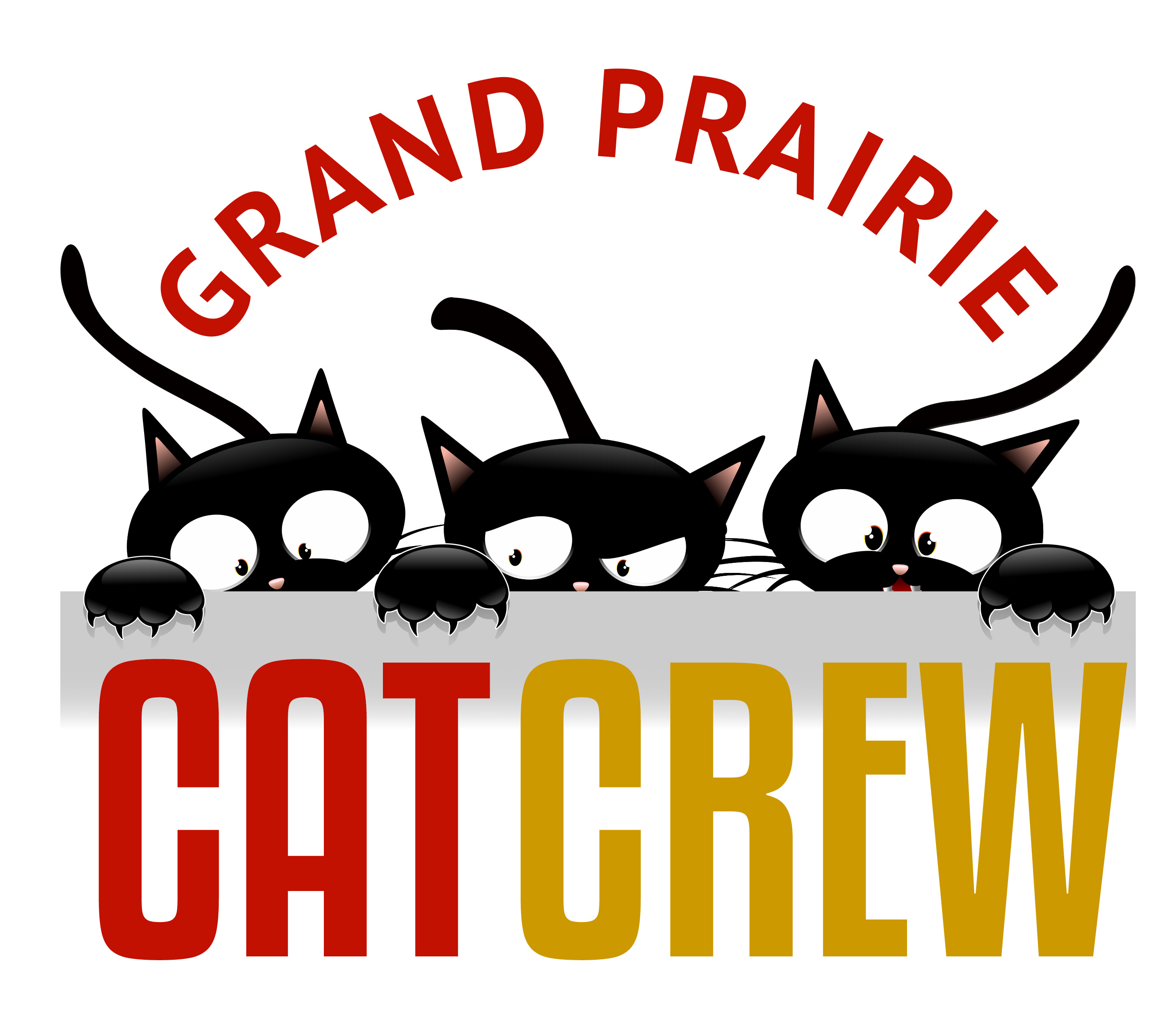 Grand Prairie Cat Crew Logo