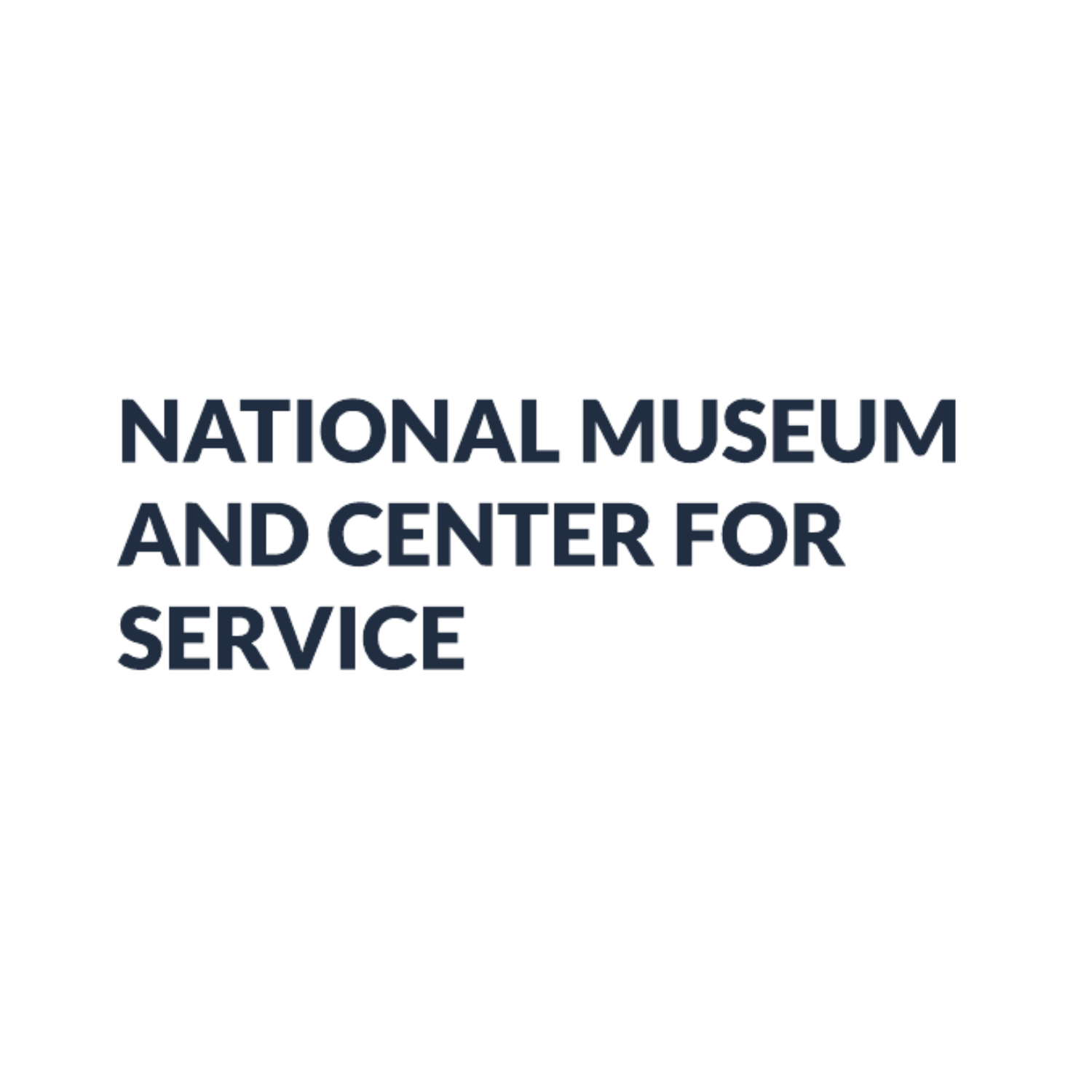 National Museum and Center for Service Logo