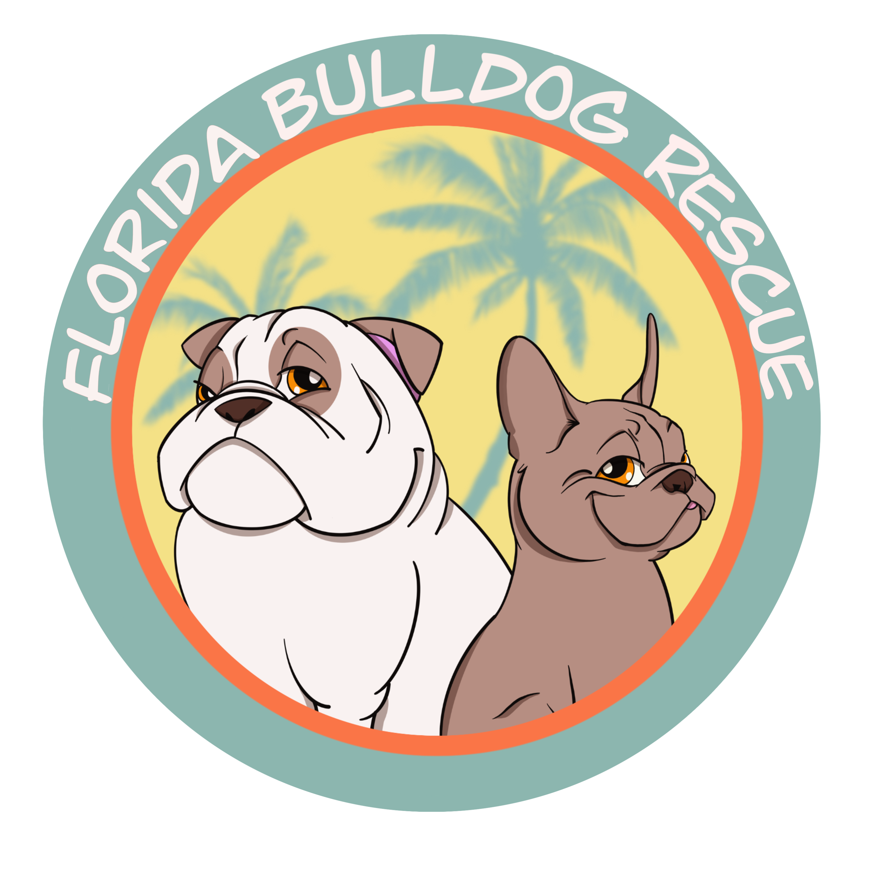 Florida Bulldog Rescue Inc Logo
