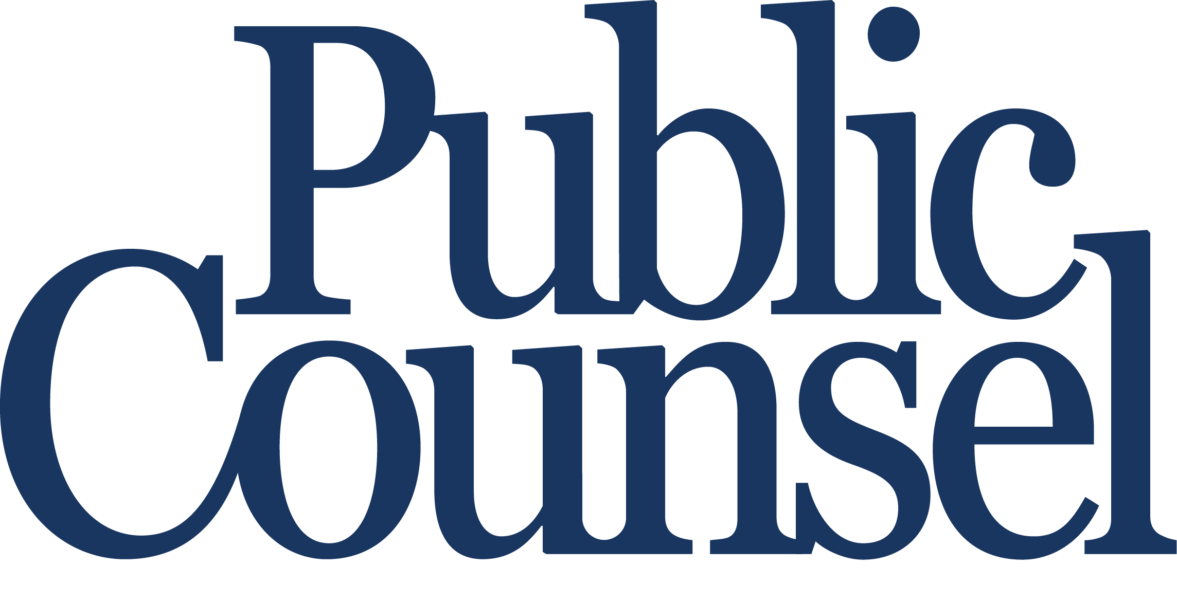 Public Counsel Logo