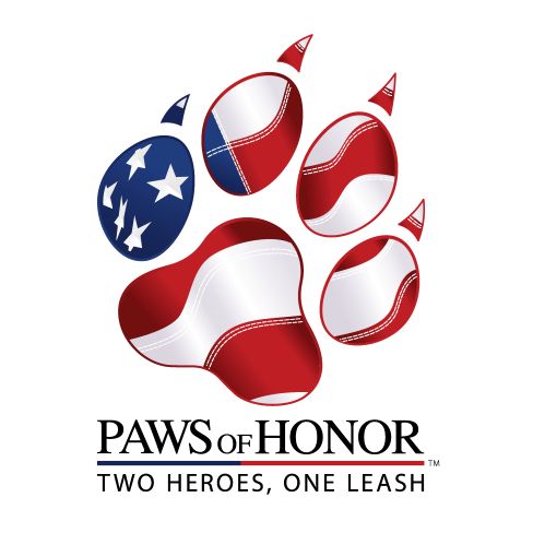 Paws Of Honor Inc Logo