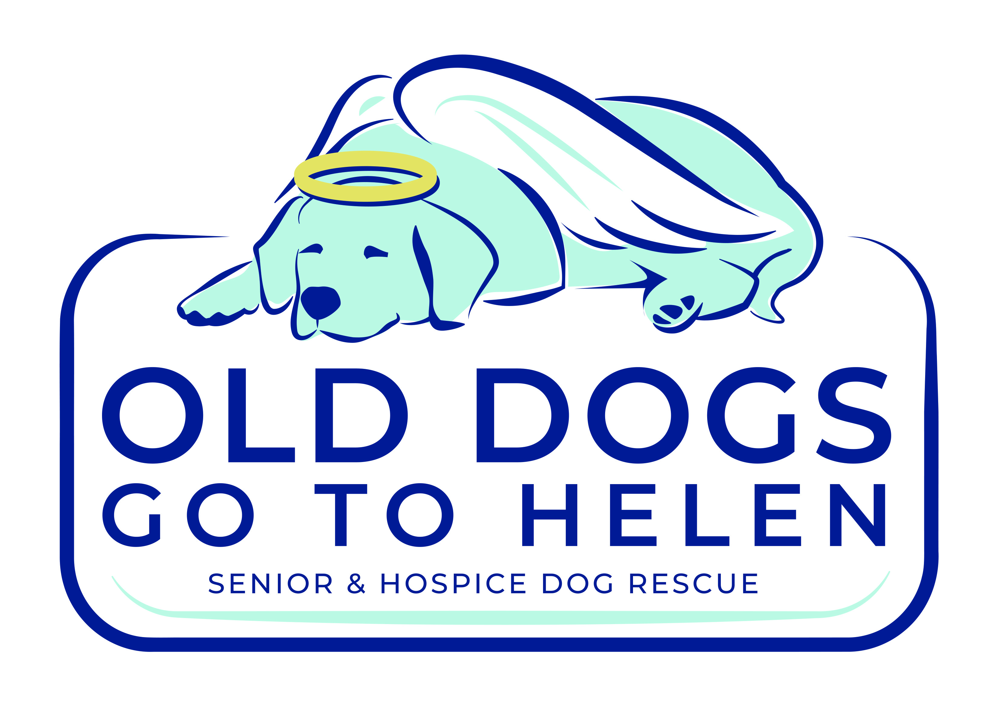 Old Dogs Go to Helen Logo