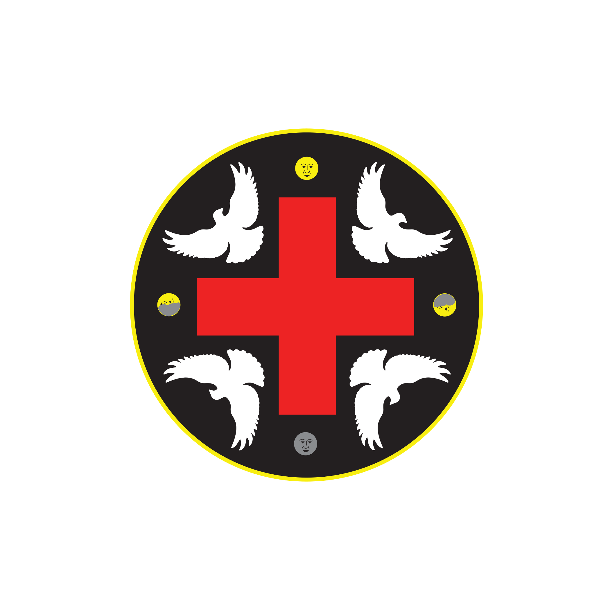 White Bird Rock Medicine Logo