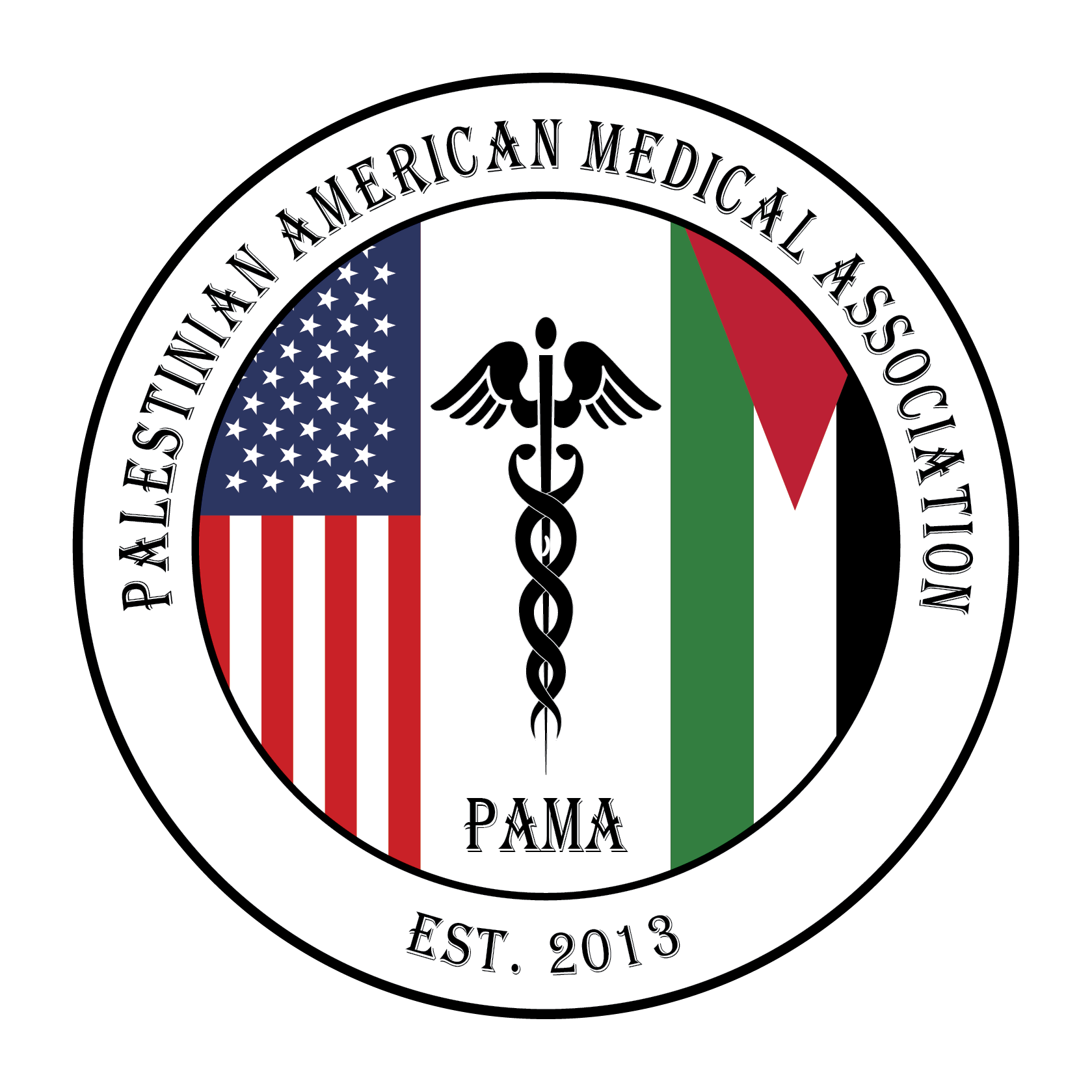 Palestinian American Medical Association Logo