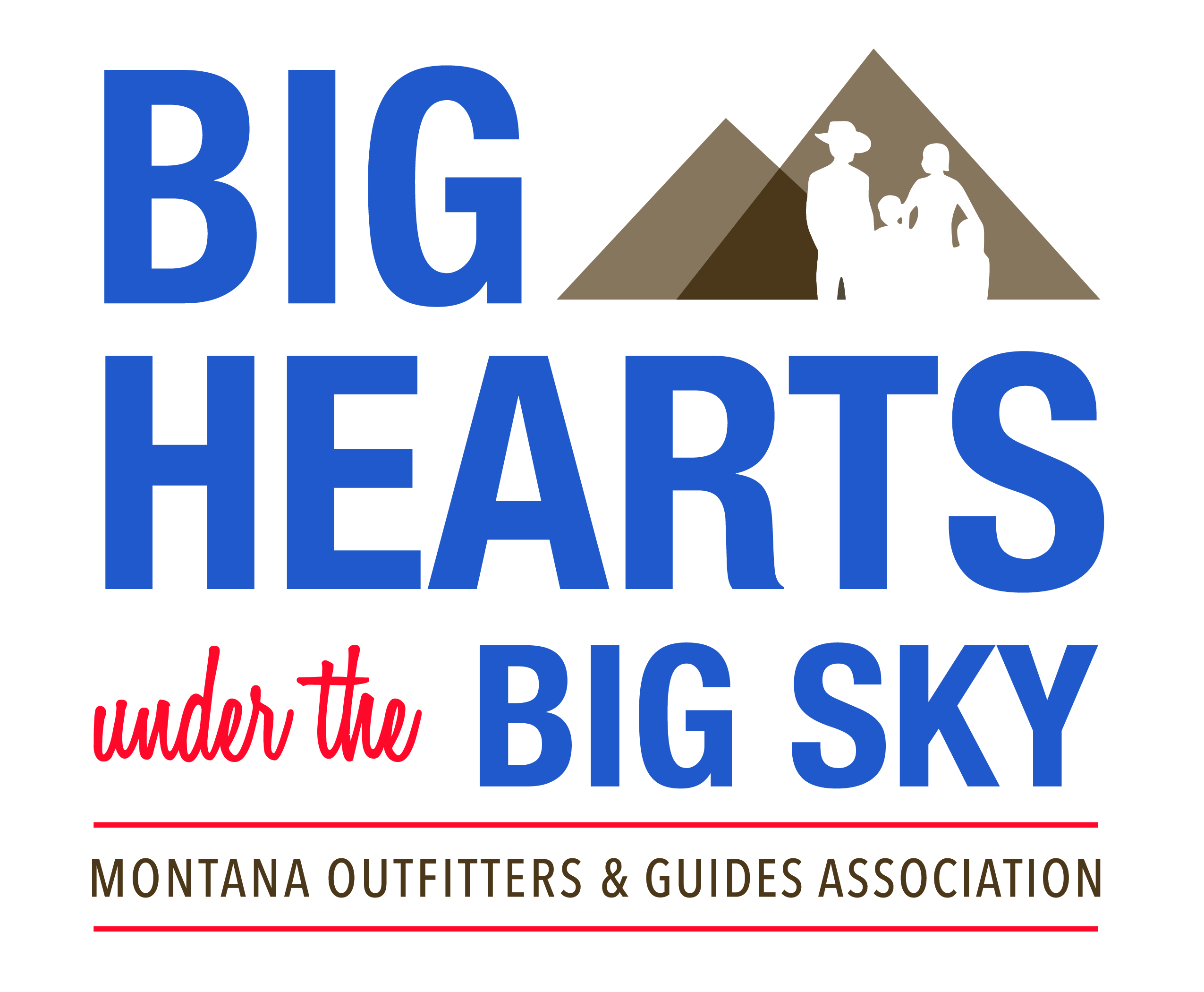 Big Hearts under the Big Sky Logo