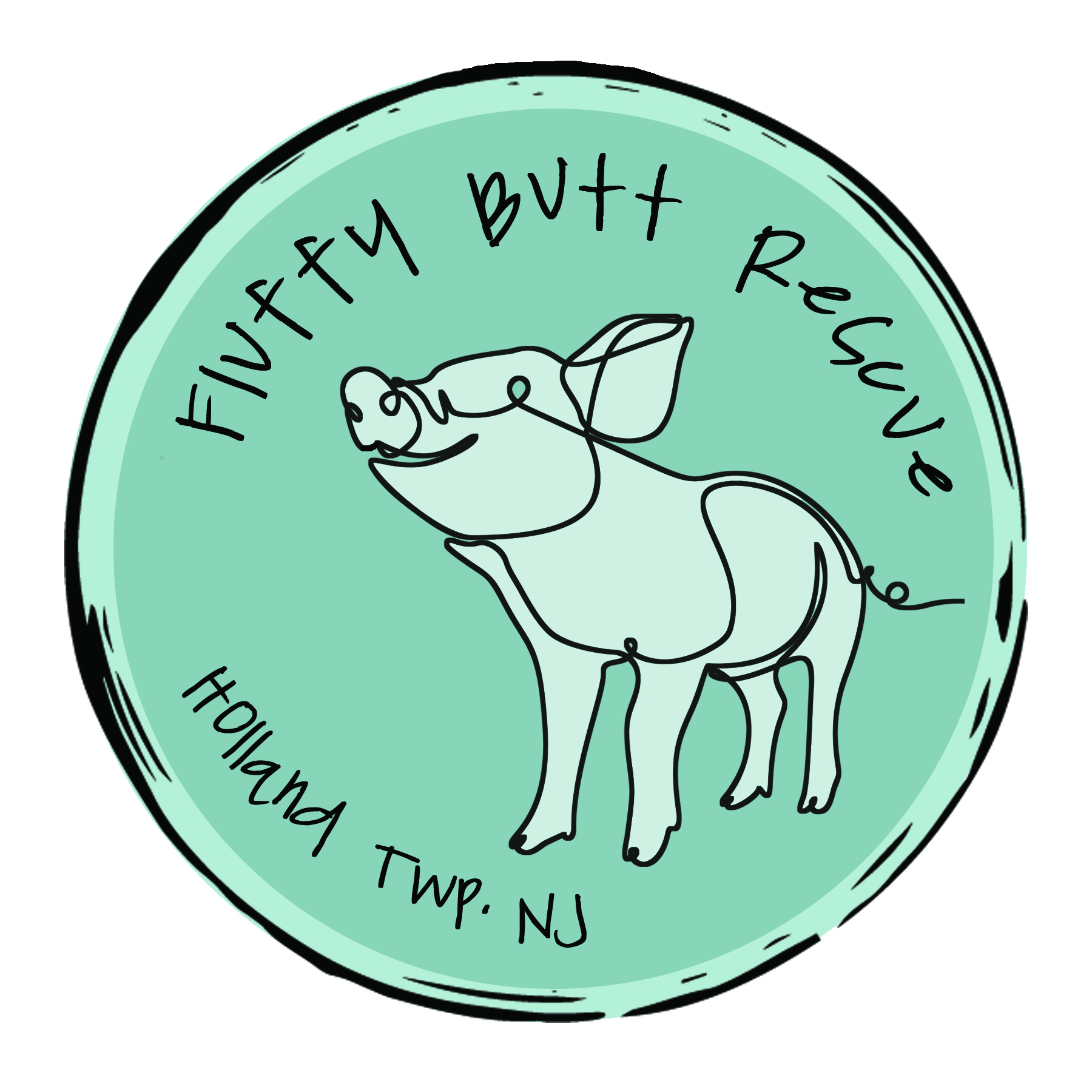 Fluffy Butt Rescue Inc. Logo