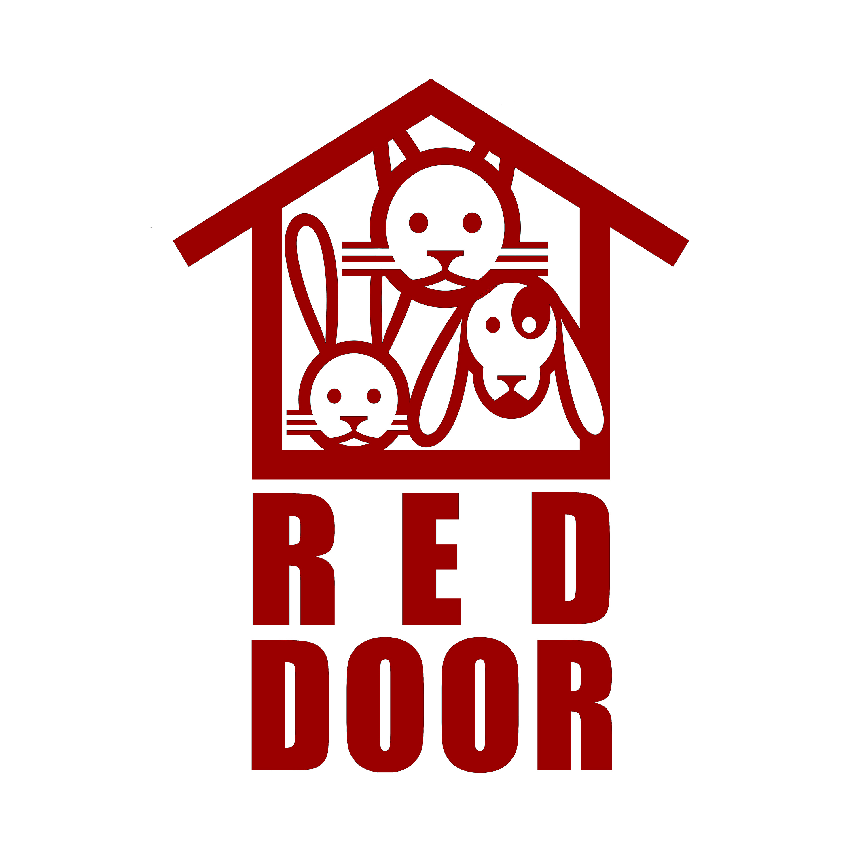 Red Door Animal Shelter Logo