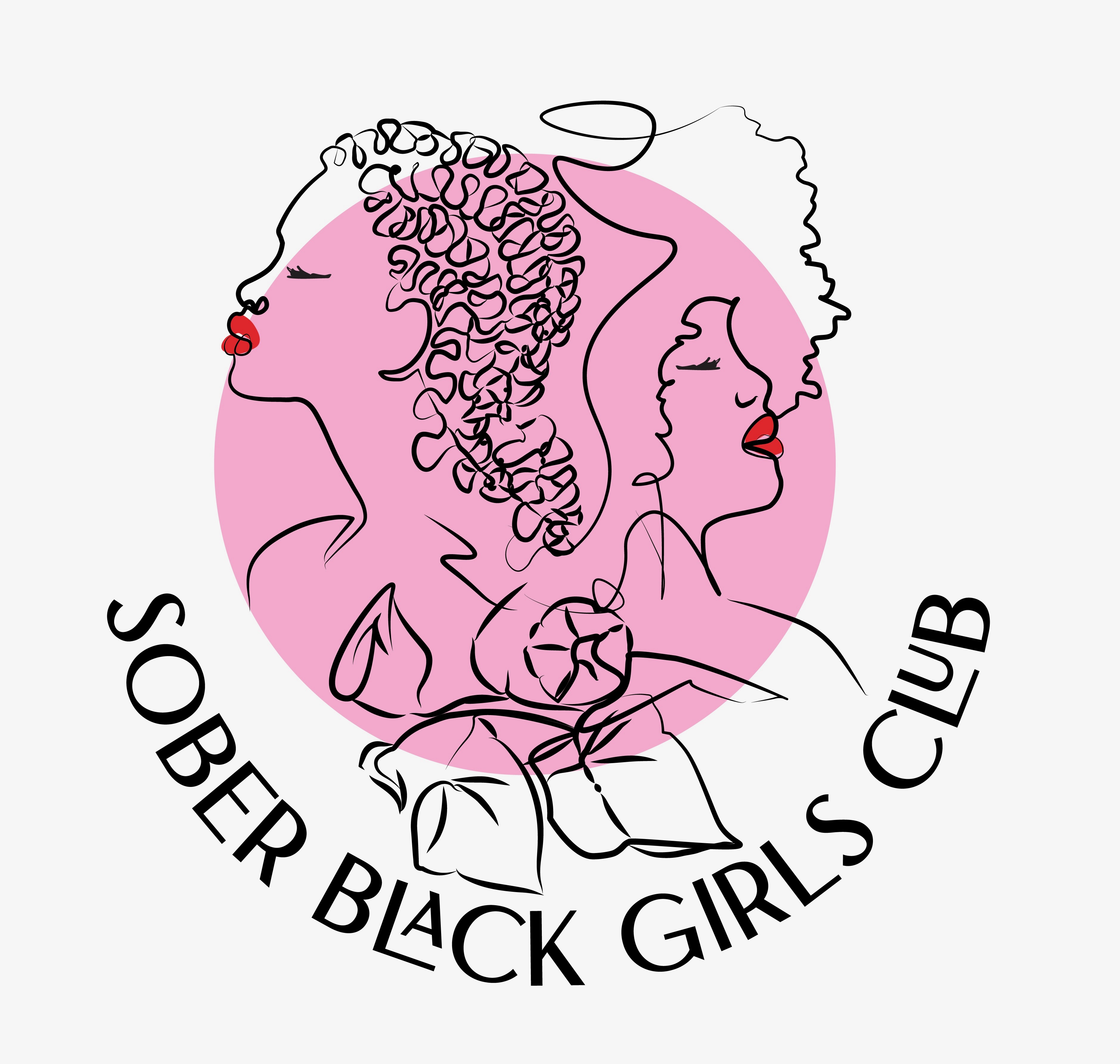 Sober Black Black Girls Club Inc. Logo