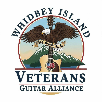 Whidbey Island Veterans Guitar Alliance Logo