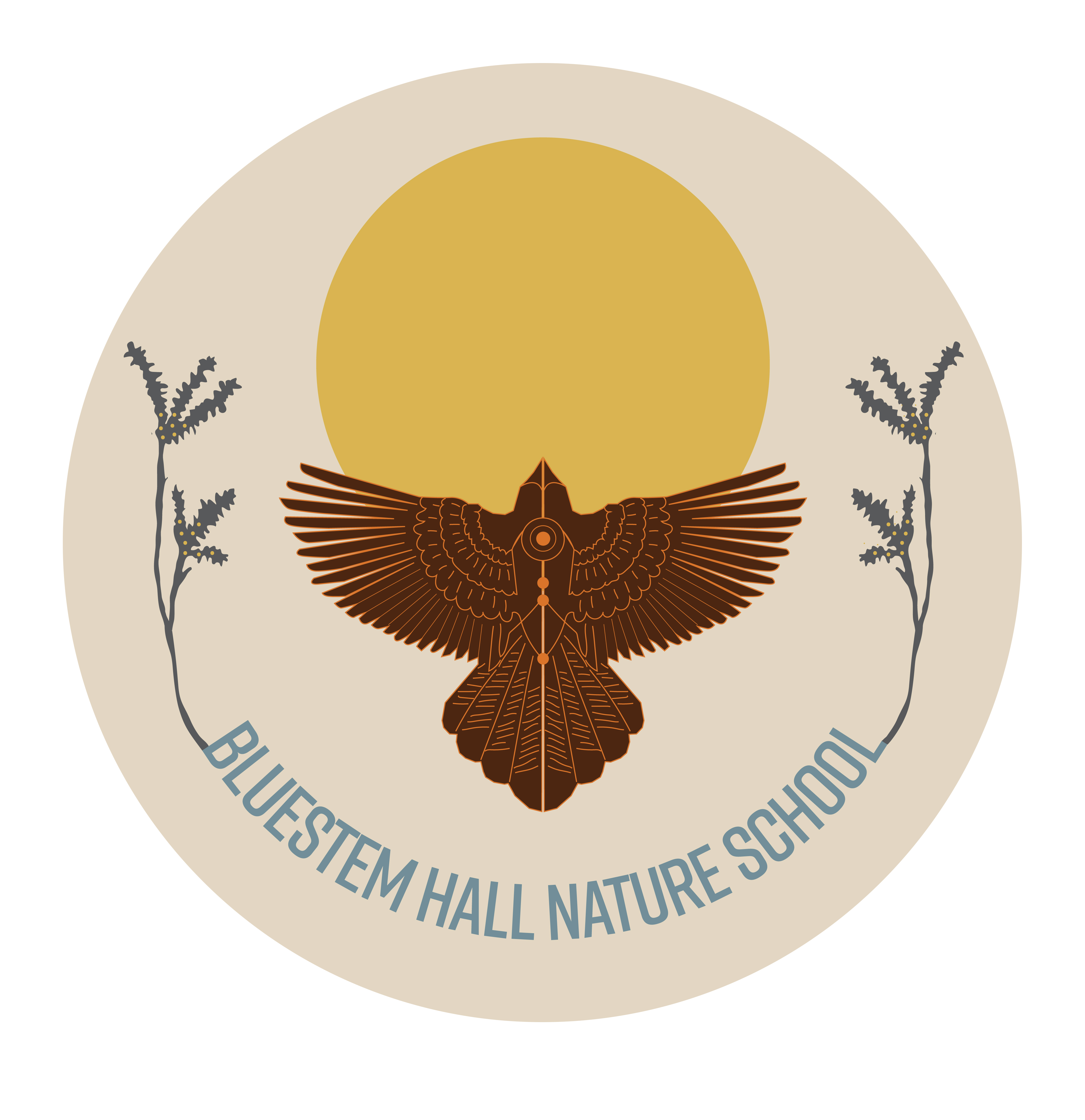 Bluestem Hall Nature School Nfp Logo