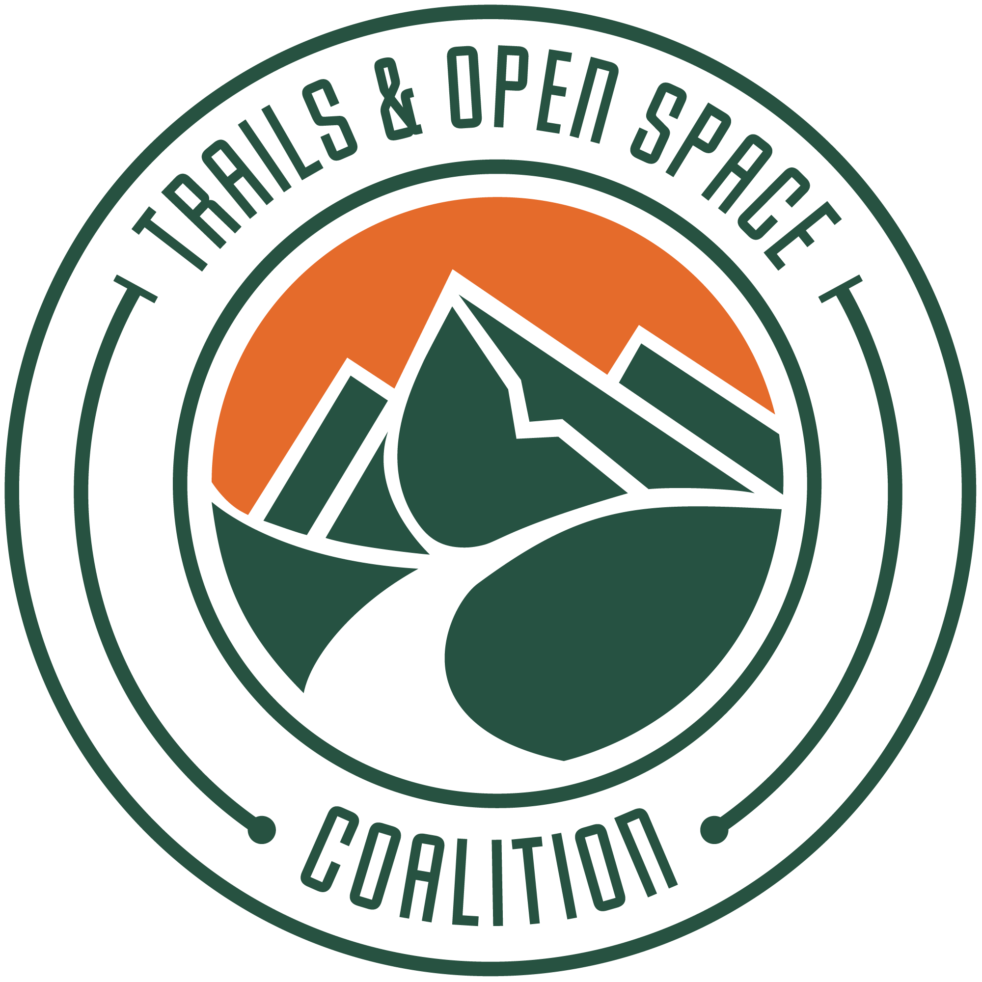 Trails And Open Space Coalition Logo